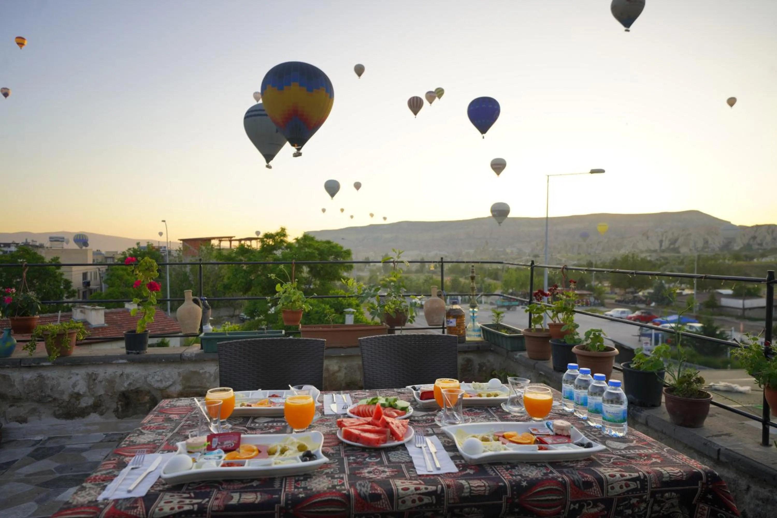 Natural landscape in Lucky Luke Stone House