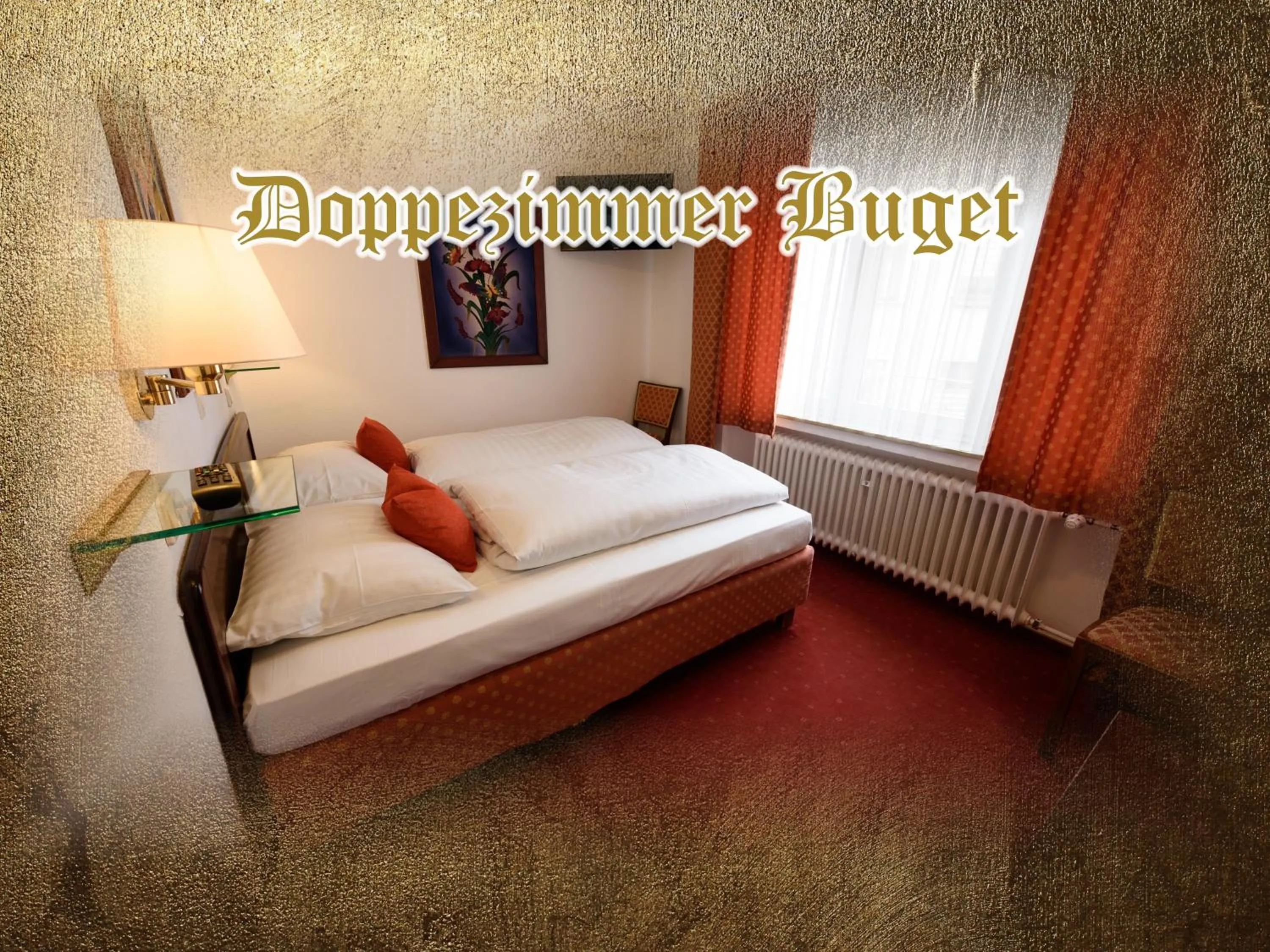 Photo of the whole room, Bed in Burg-Hotel & Hostel Cochem