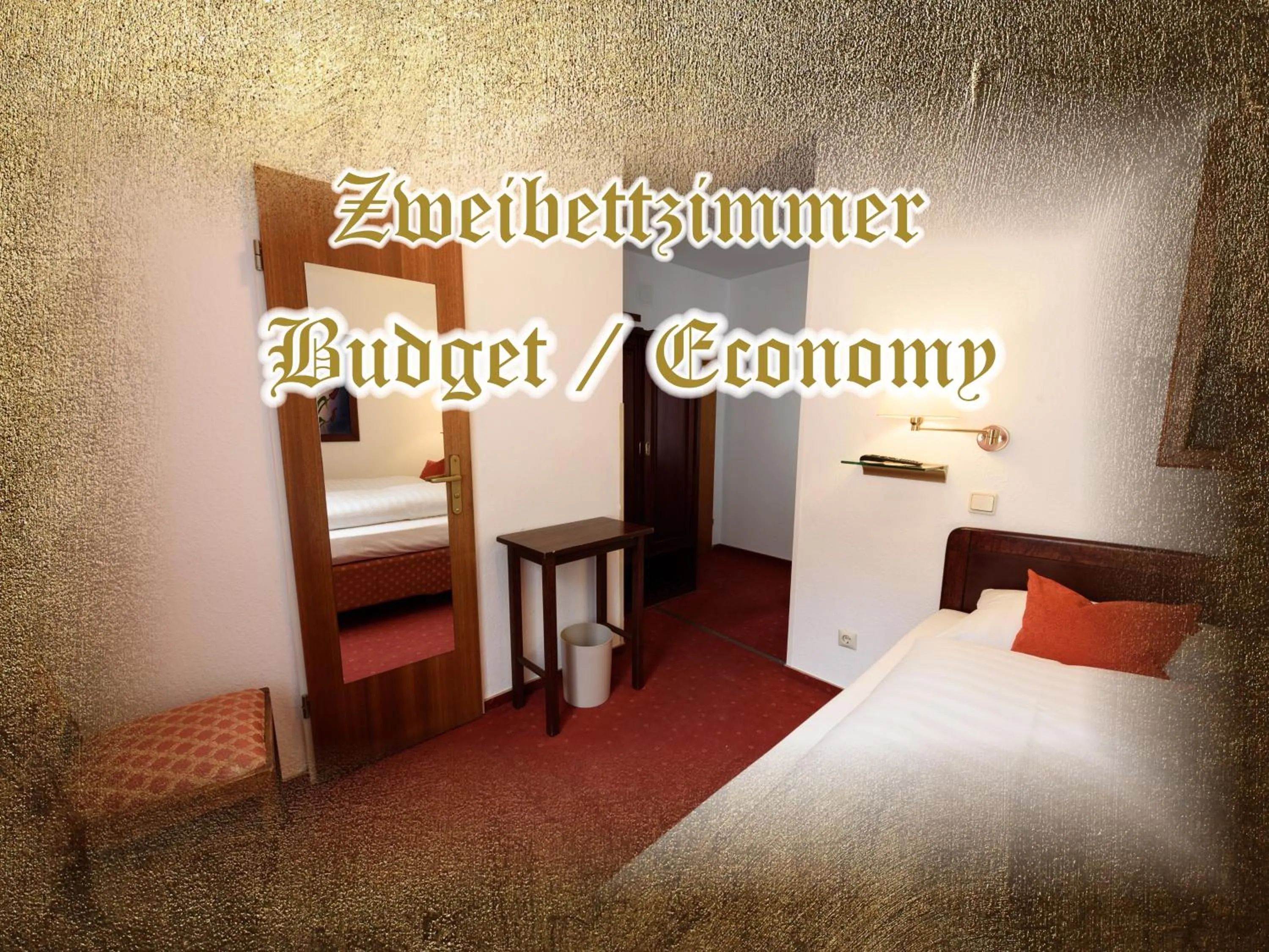 Bed in Burg-Hotel & Hostel Cochem