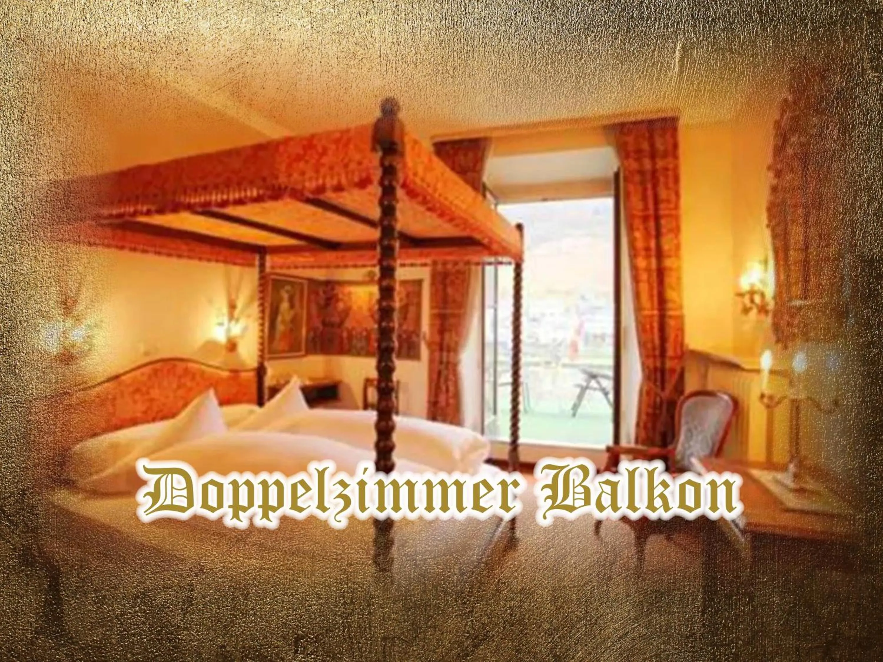 Photo of the whole room, Bed in Burg-Hotel & Hostel Cochem