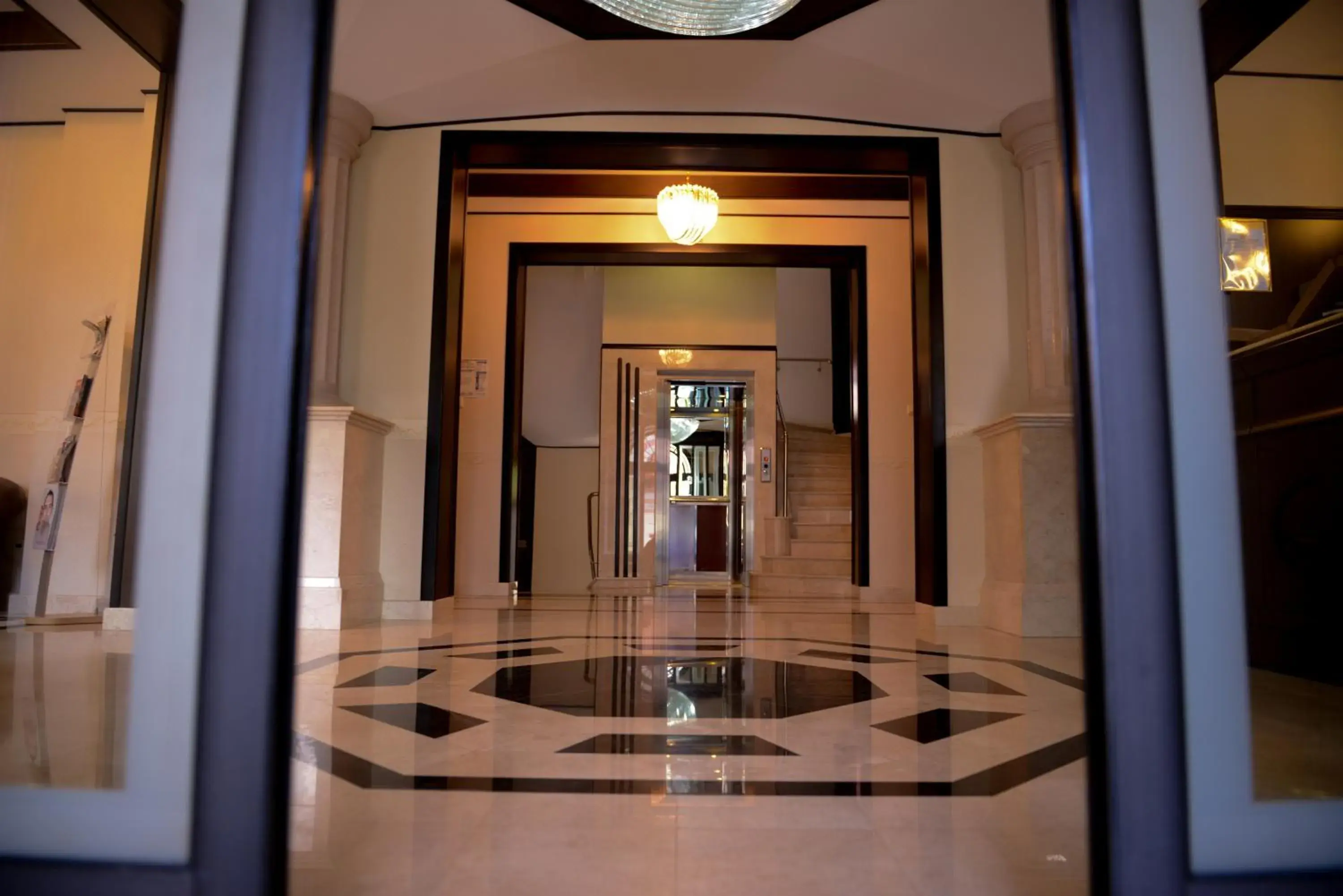 Lobby or reception in Hotel Bulevard Predeal Lobby or reception in Hotel Bulevard Predeal