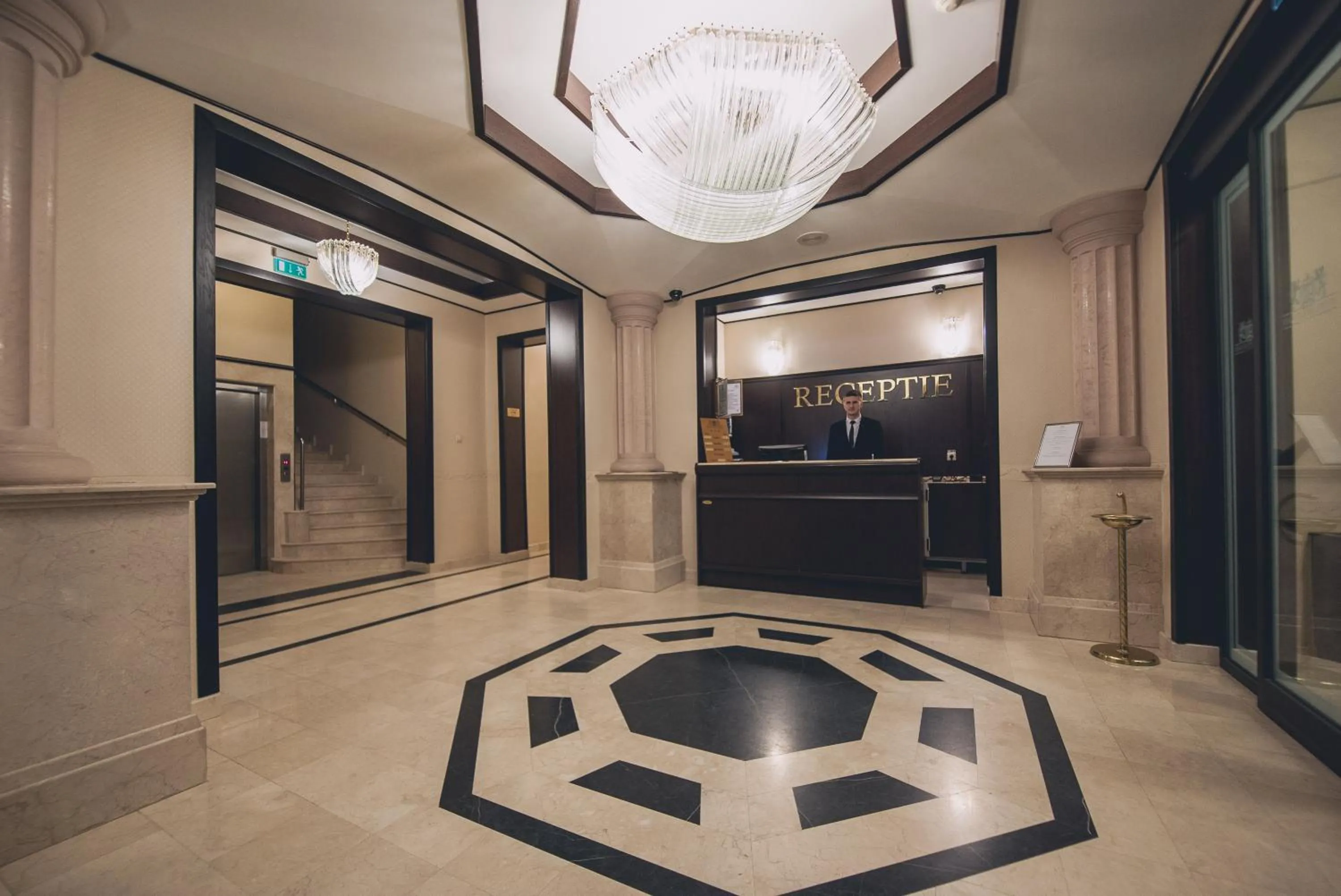 Lobby or reception in Hotel Bulevard Predeal