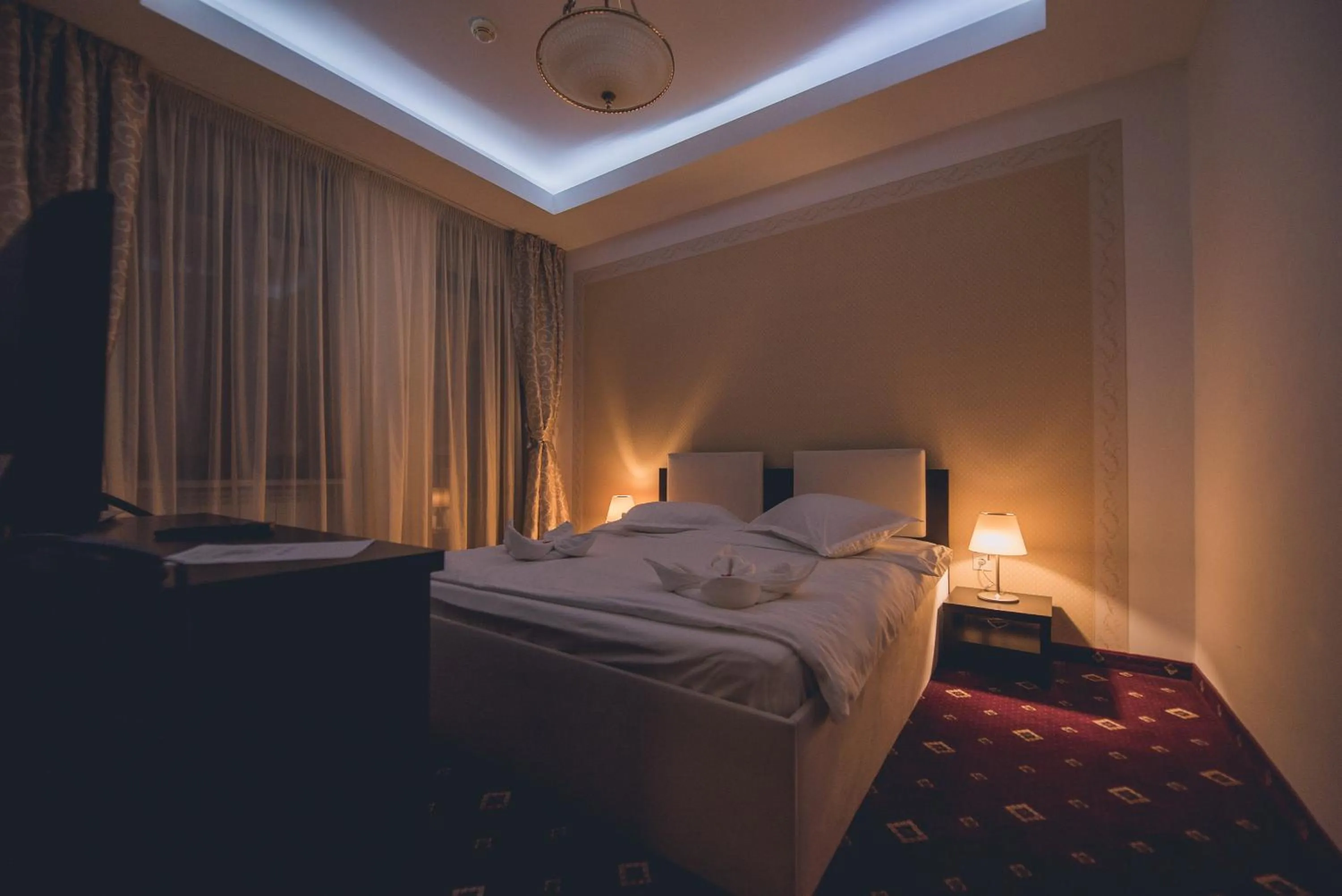 Bedroom in Hotel Bulevard Predeal