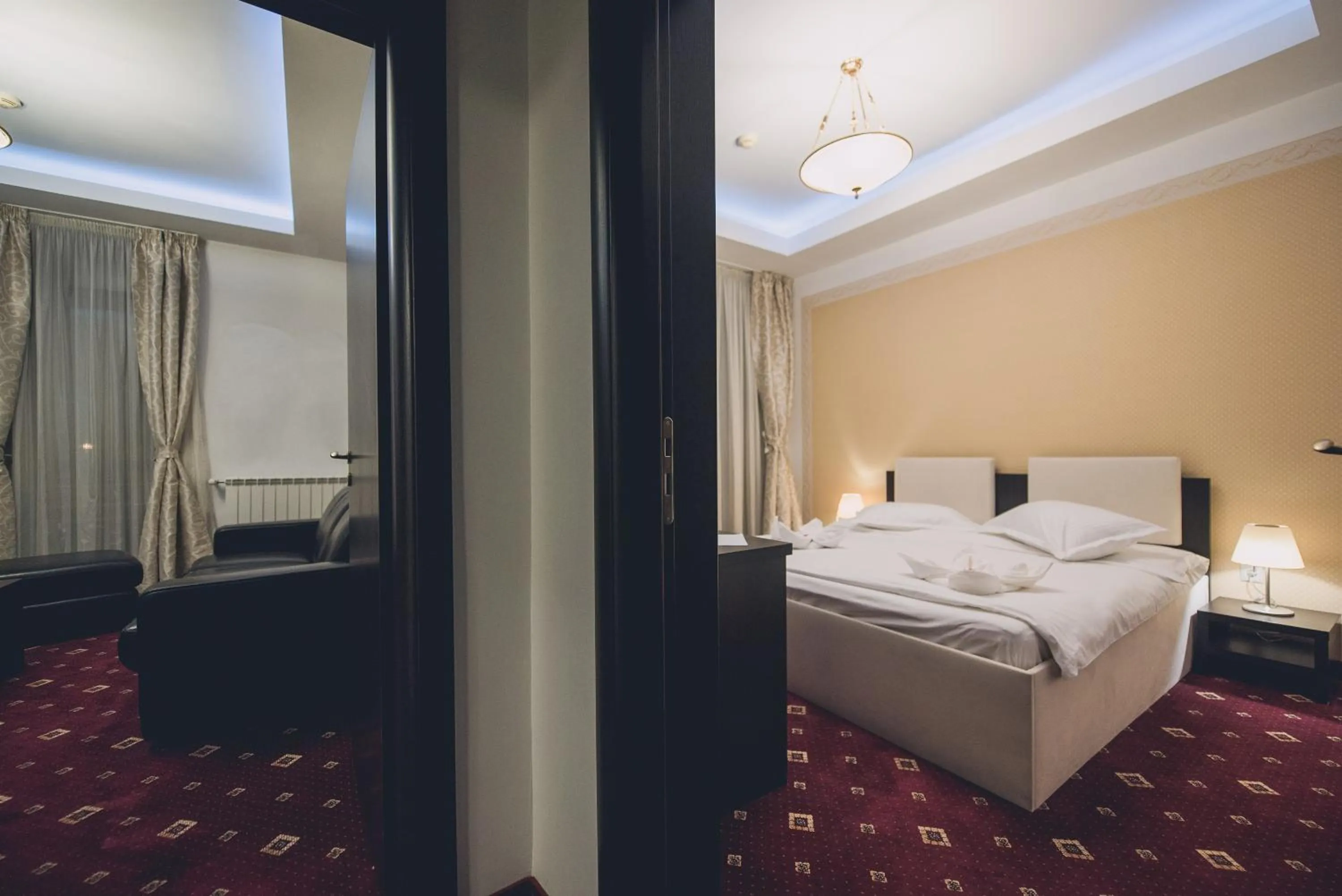 Bedroom in Hotel Bulevard Predeal