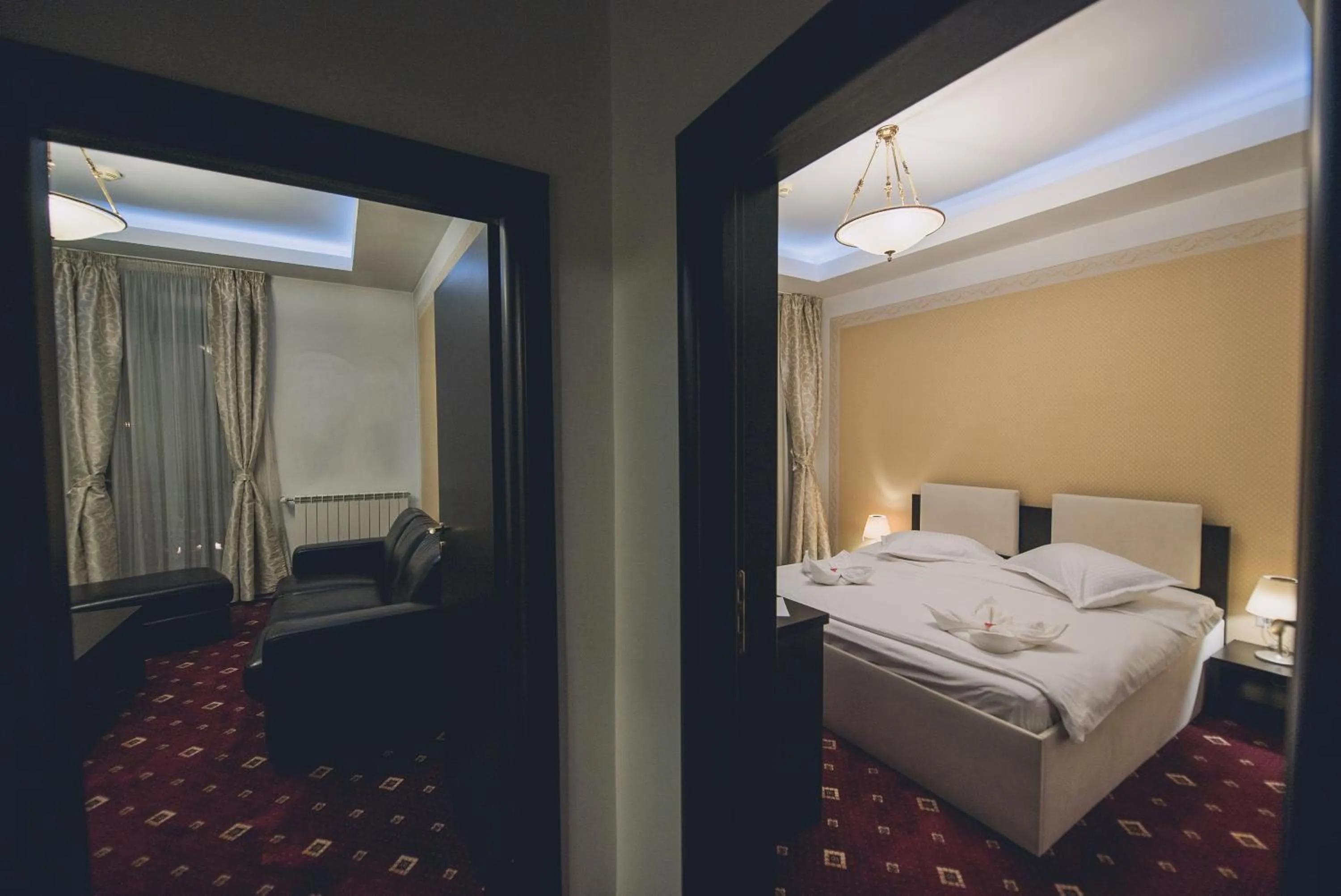 Living room in Hotel Bulevard Predeal