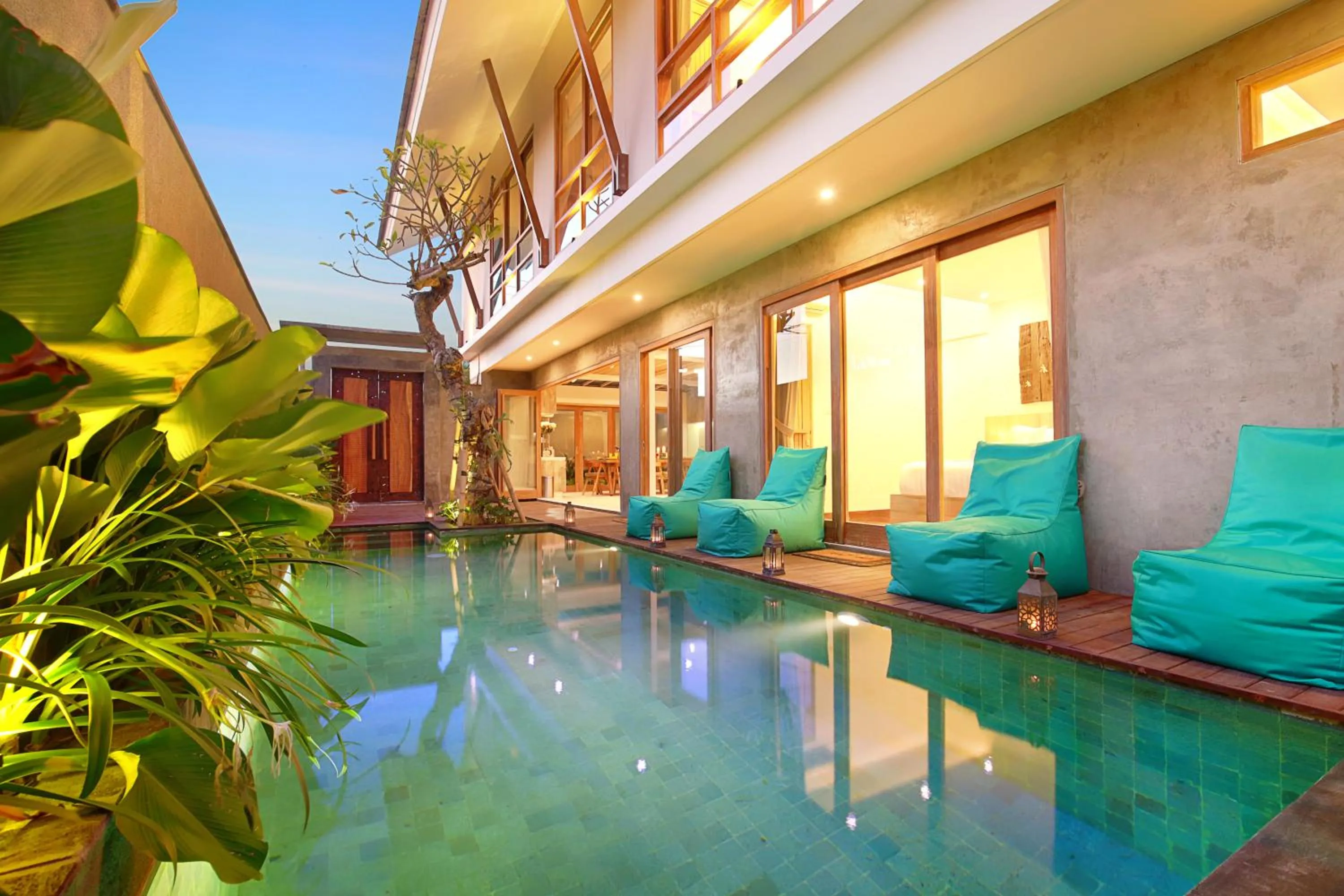 Swimming pool in Villa Kinjeng Canggu By Bali Asia Villa