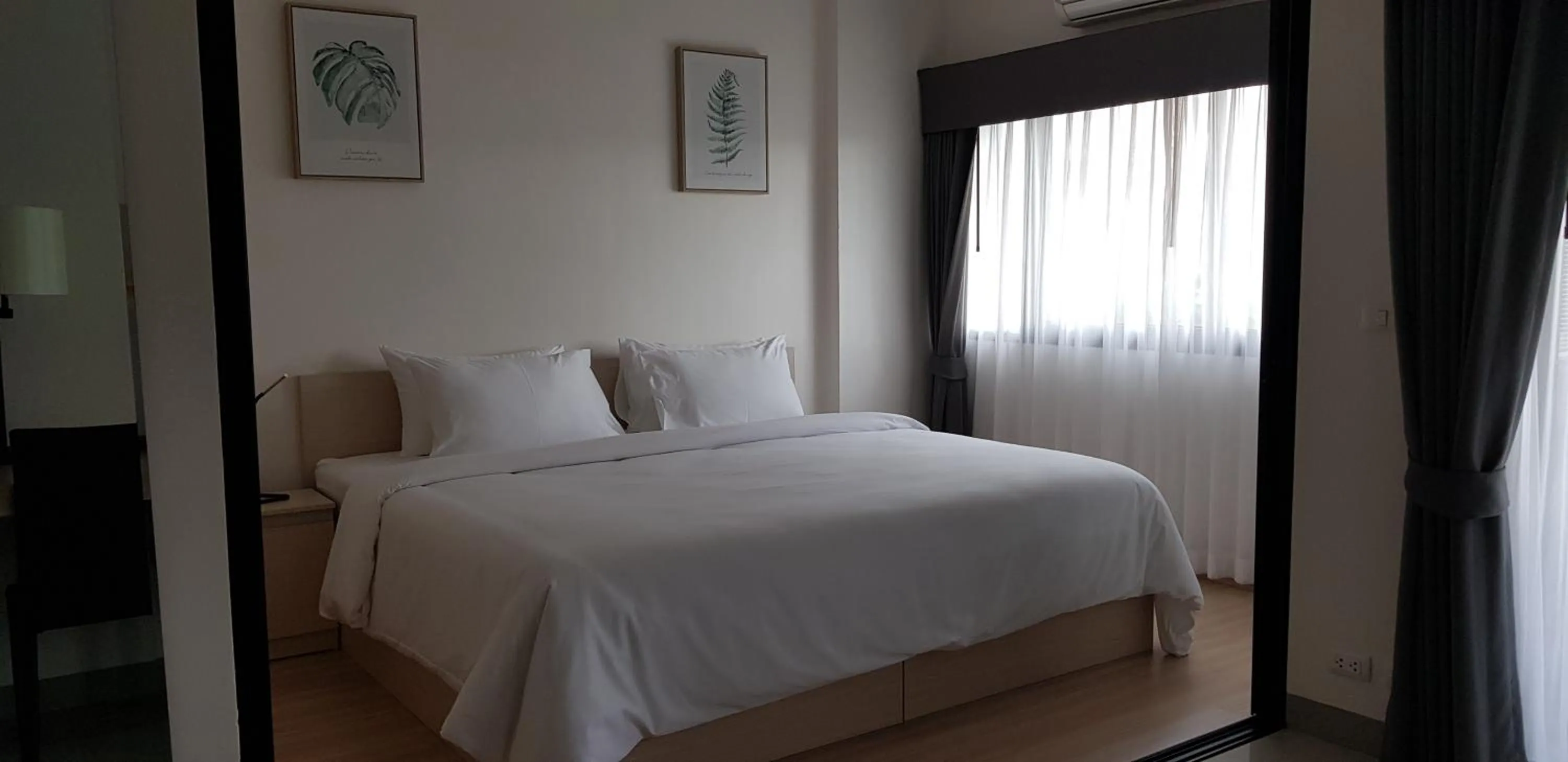 Bedroom, Bed in KOS Hotel Suvarnabhumi Airport -SHA Extra Plus