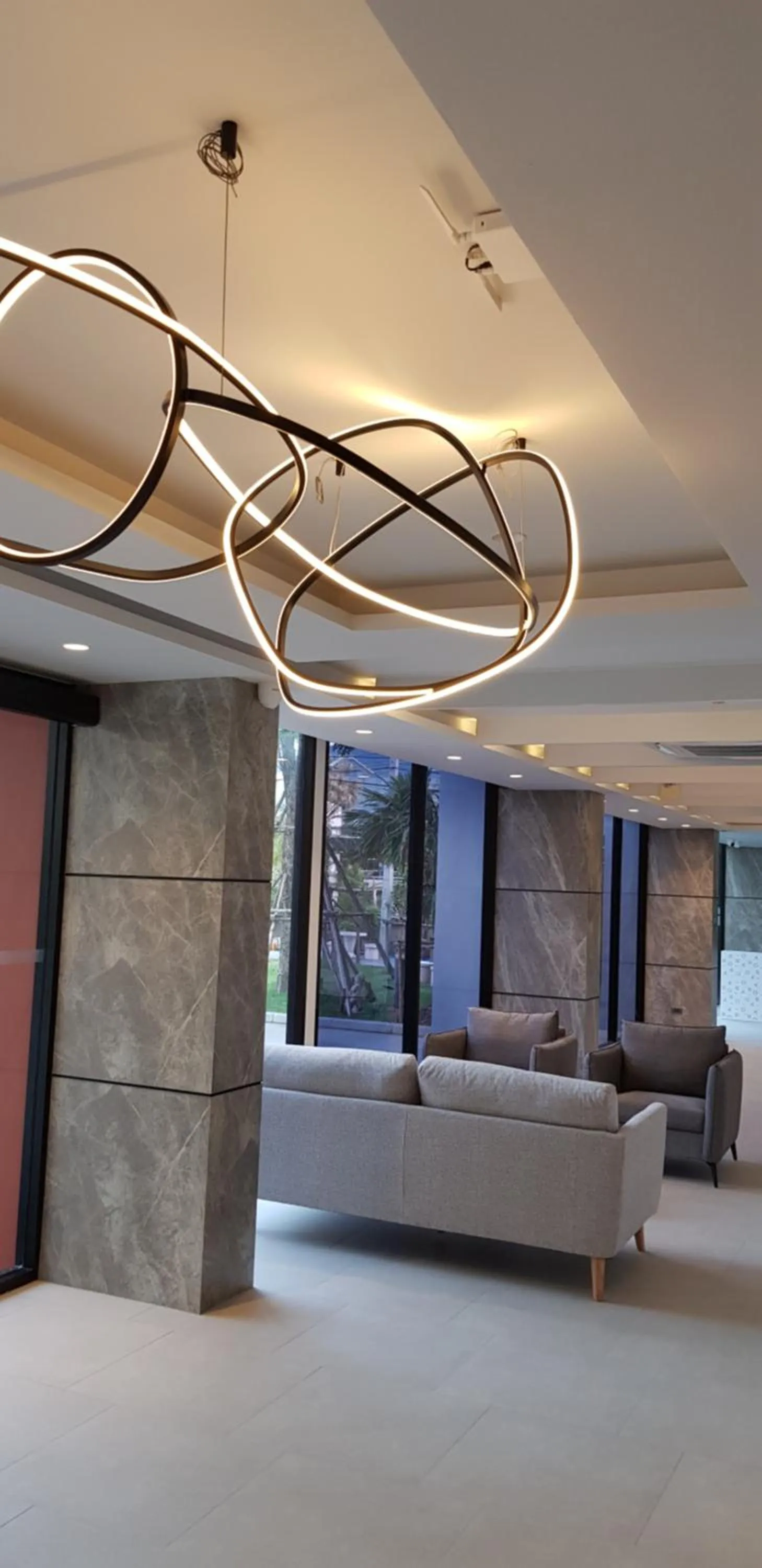 Lobby or reception in KOS Hotel Suvarnabhumi Airport -SHA Extra Plus