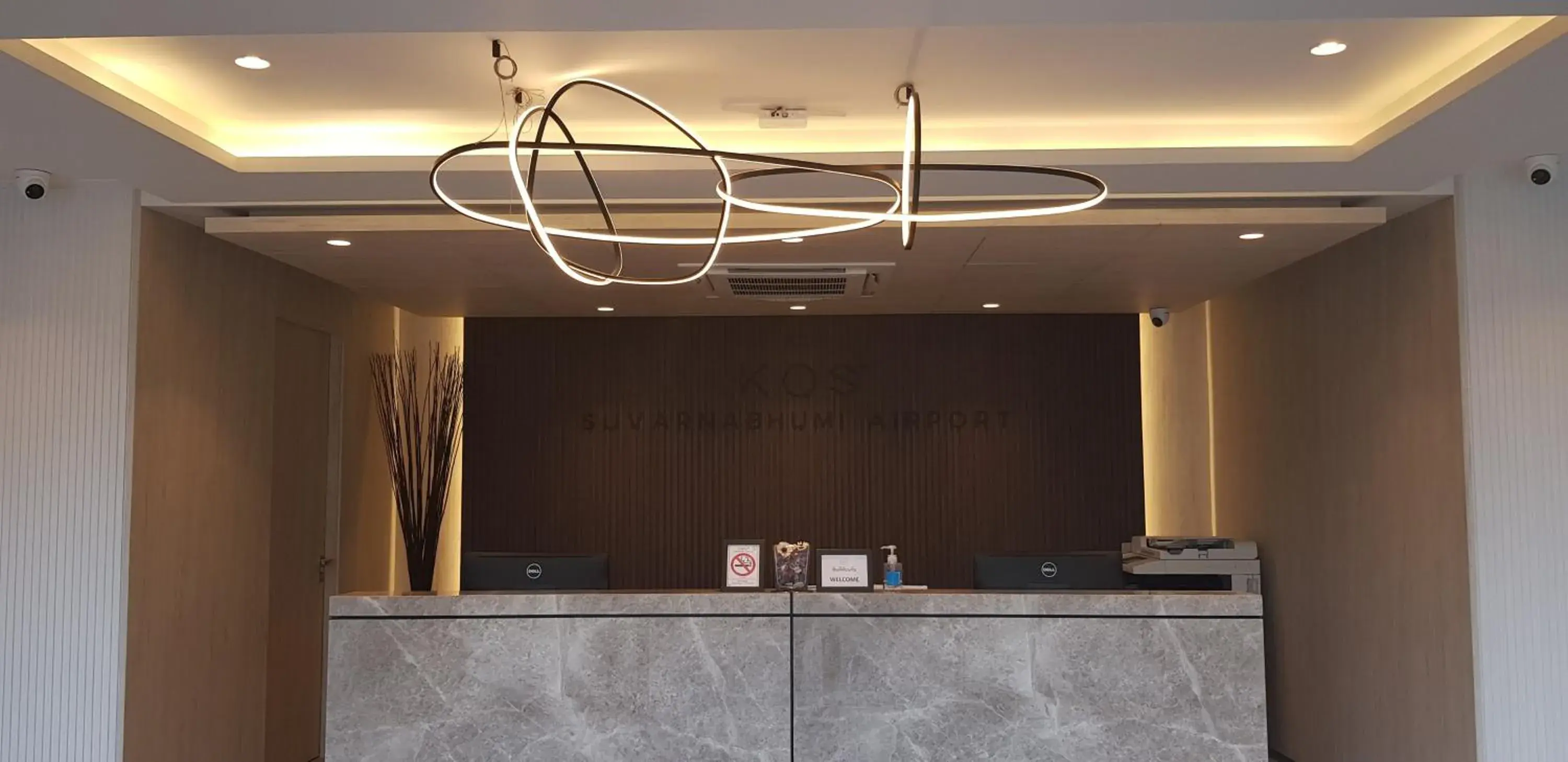 Lobby or reception in KOS Hotel Suvarnabhumi Airport -SHA Extra Plus Lobby or reception in KOS Hotel Suvarnabhumi Airport -SHA Extra Plus