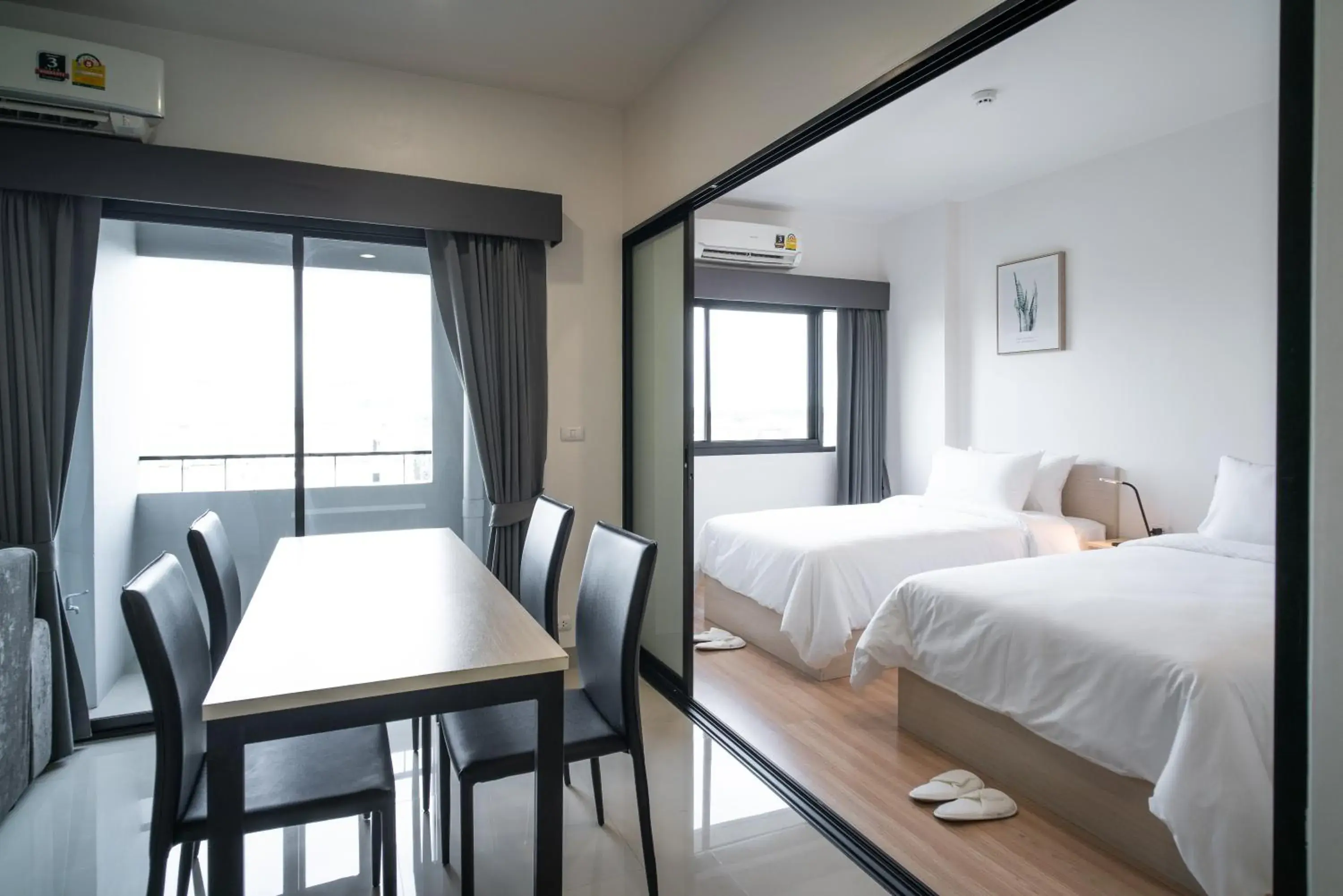 Standard Family Room in KOS Hotel Suvarnabhumi Airport -SHA Extra Plus Standard Family Room in KOS Hotel Suvarnabhumi Airport -SHA Extra Plus