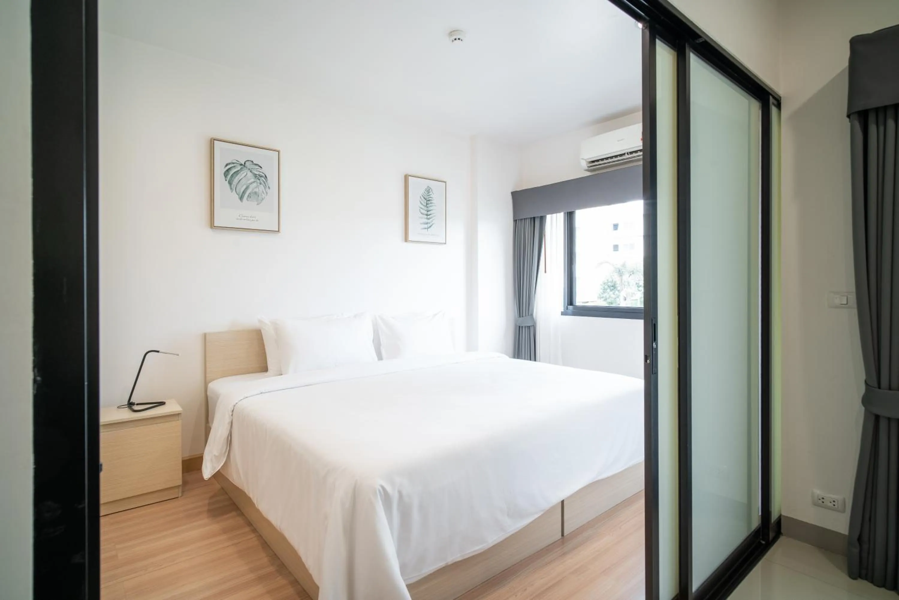 Bedroom, Bed in KOS Hotel Suvarnabhumi Airport -SHA Extra Plus