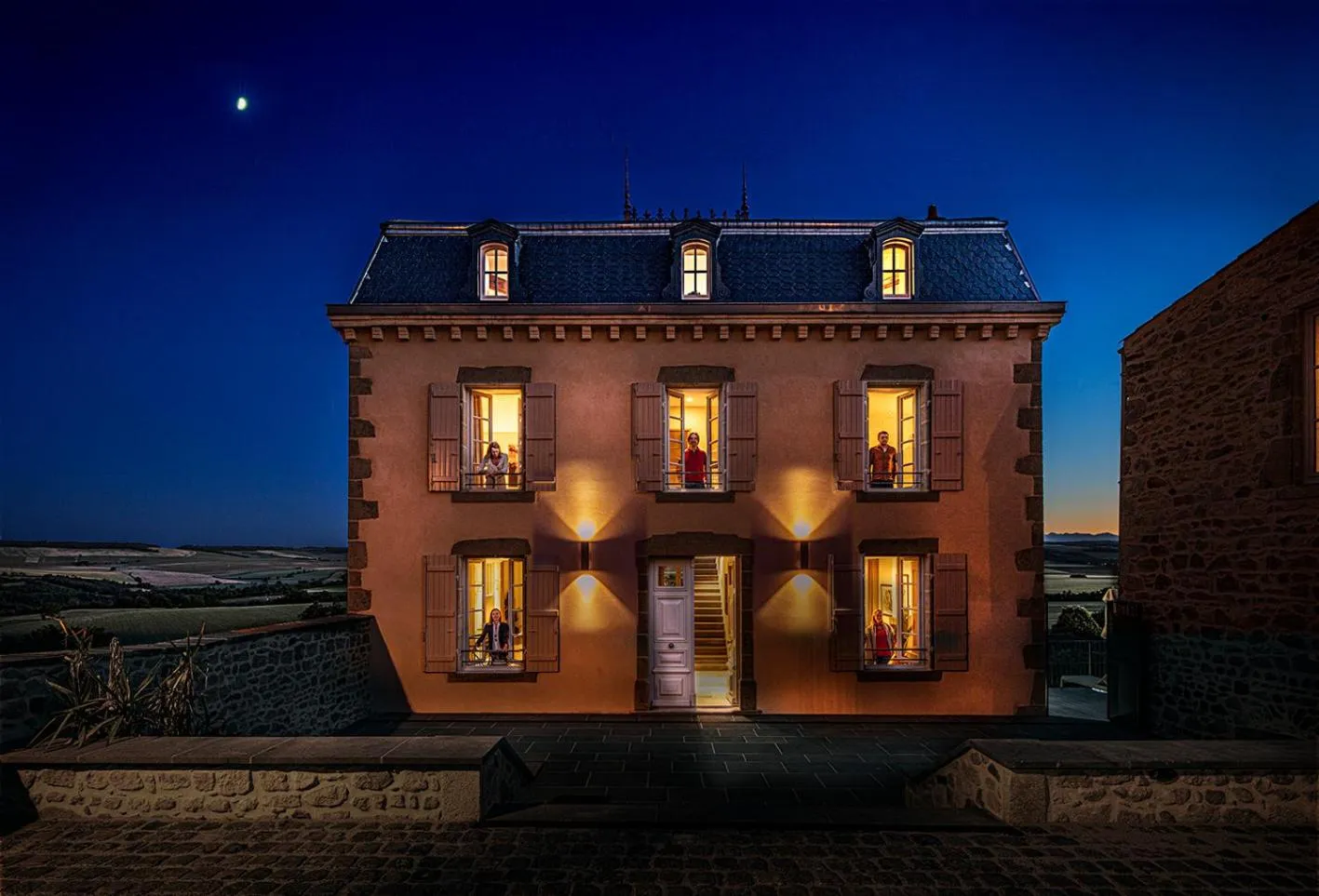 Property building in The view of Montpeyroux