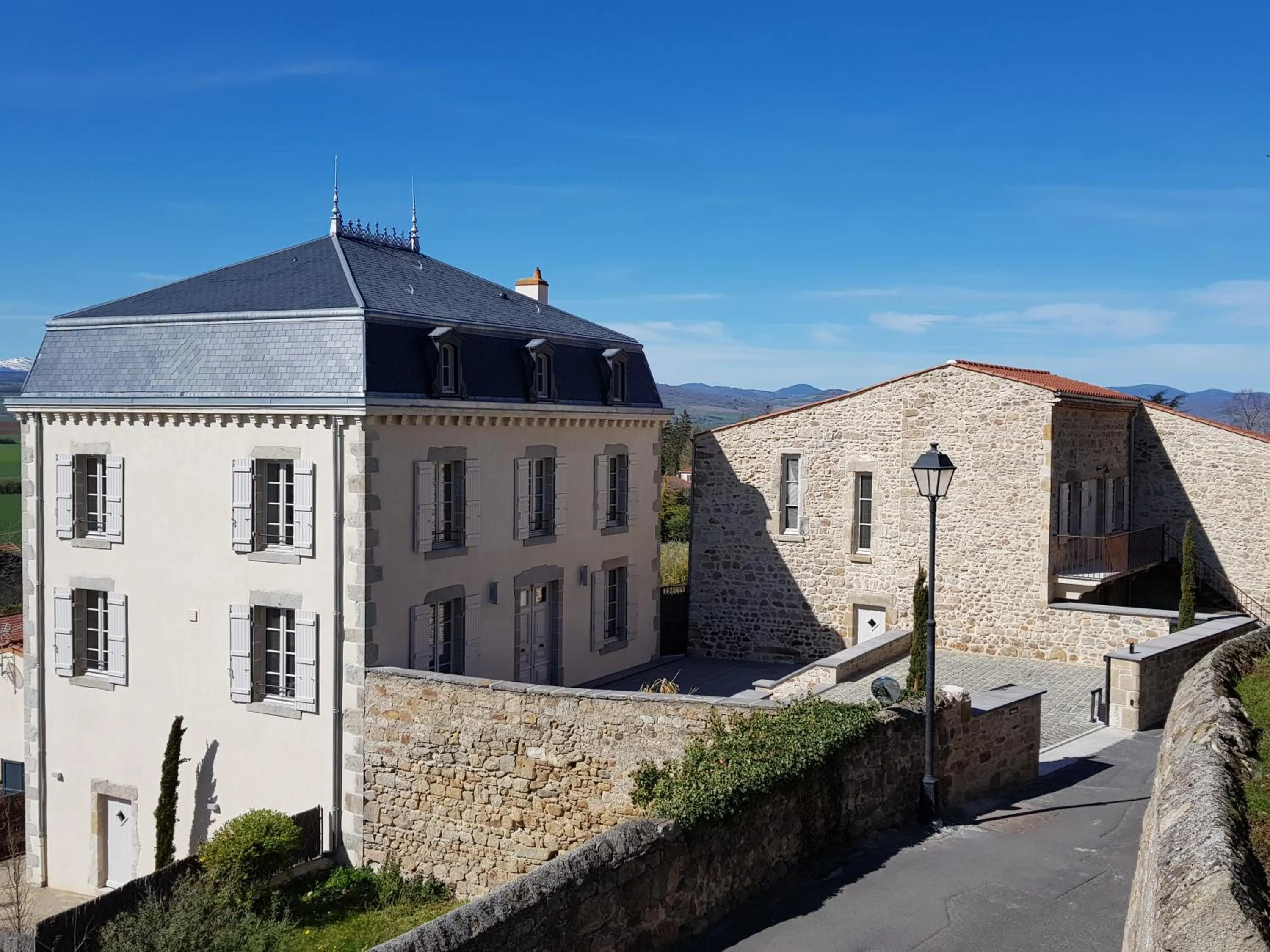 Property building in The view of Montpeyroux