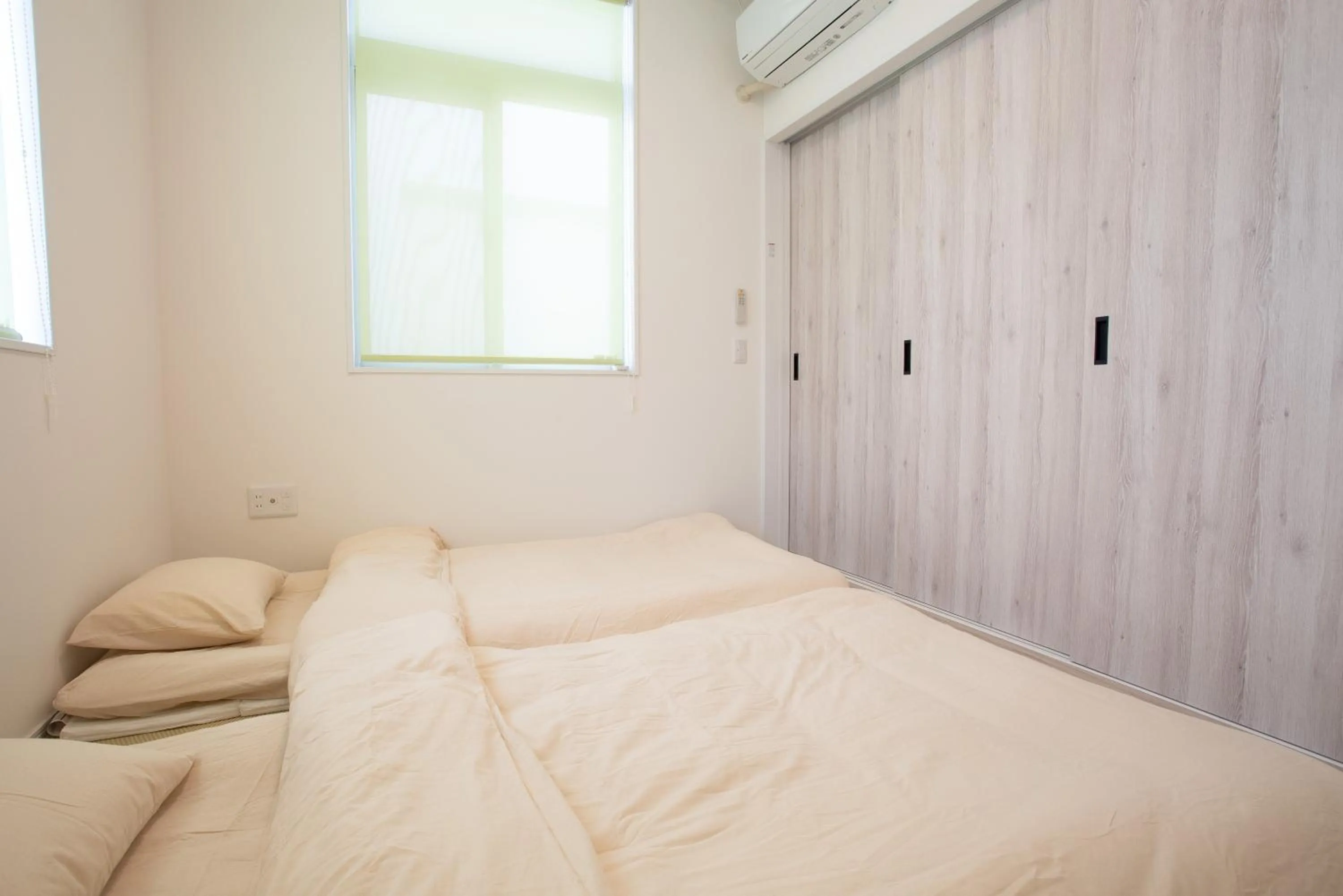 Bedroom, Bed in stylish House URUMA