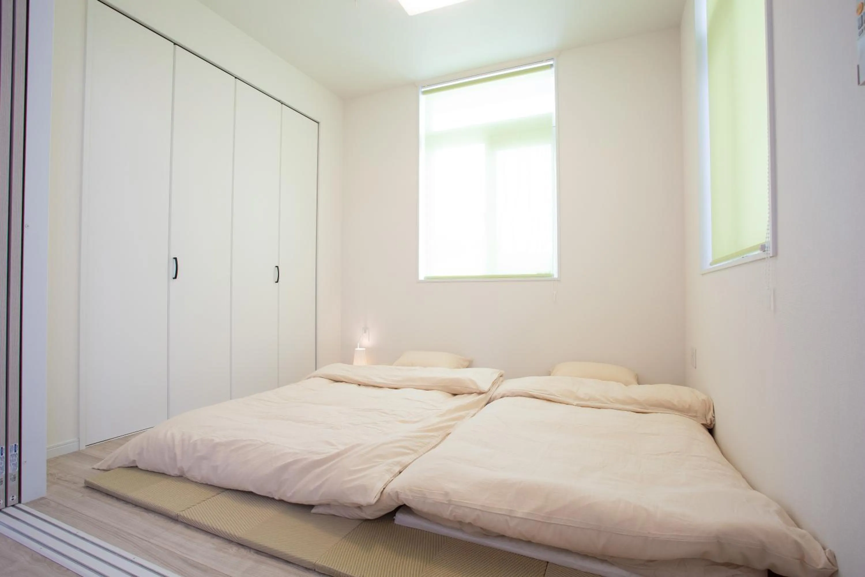 Bedroom, Bed in stylish House URUMA