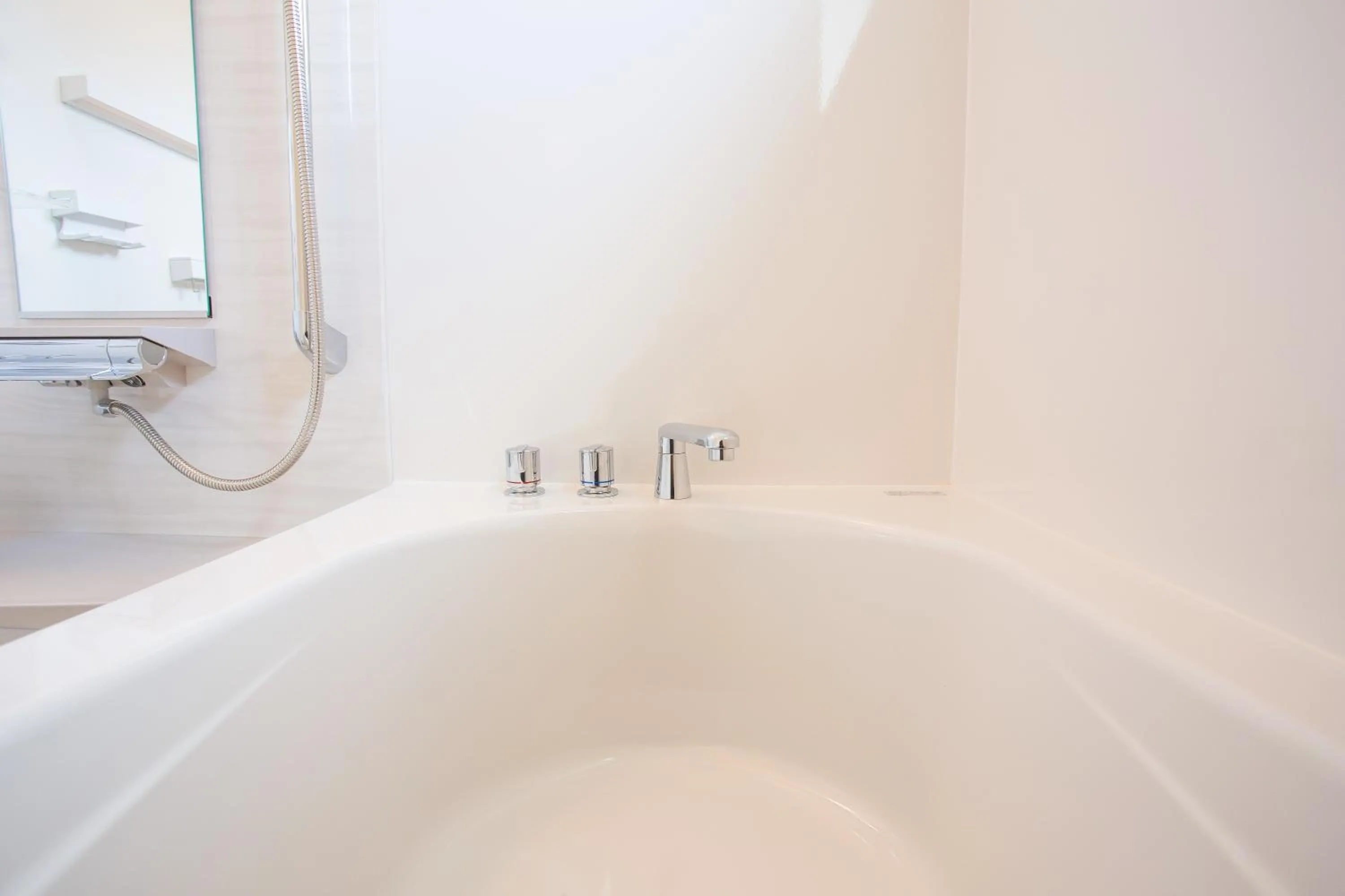 Bathroom in stylish House URUMA