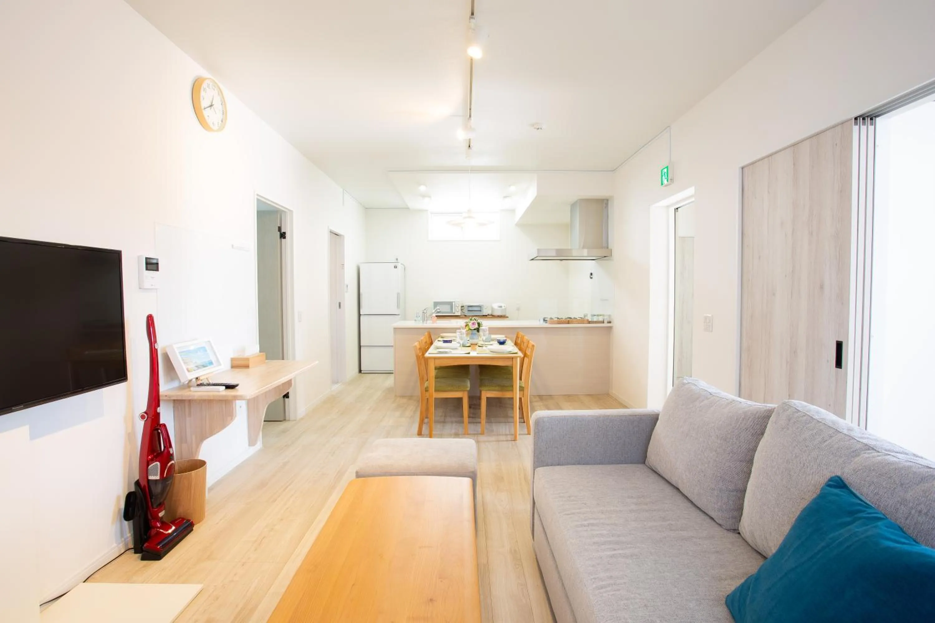 Living room in stylish House URUMA