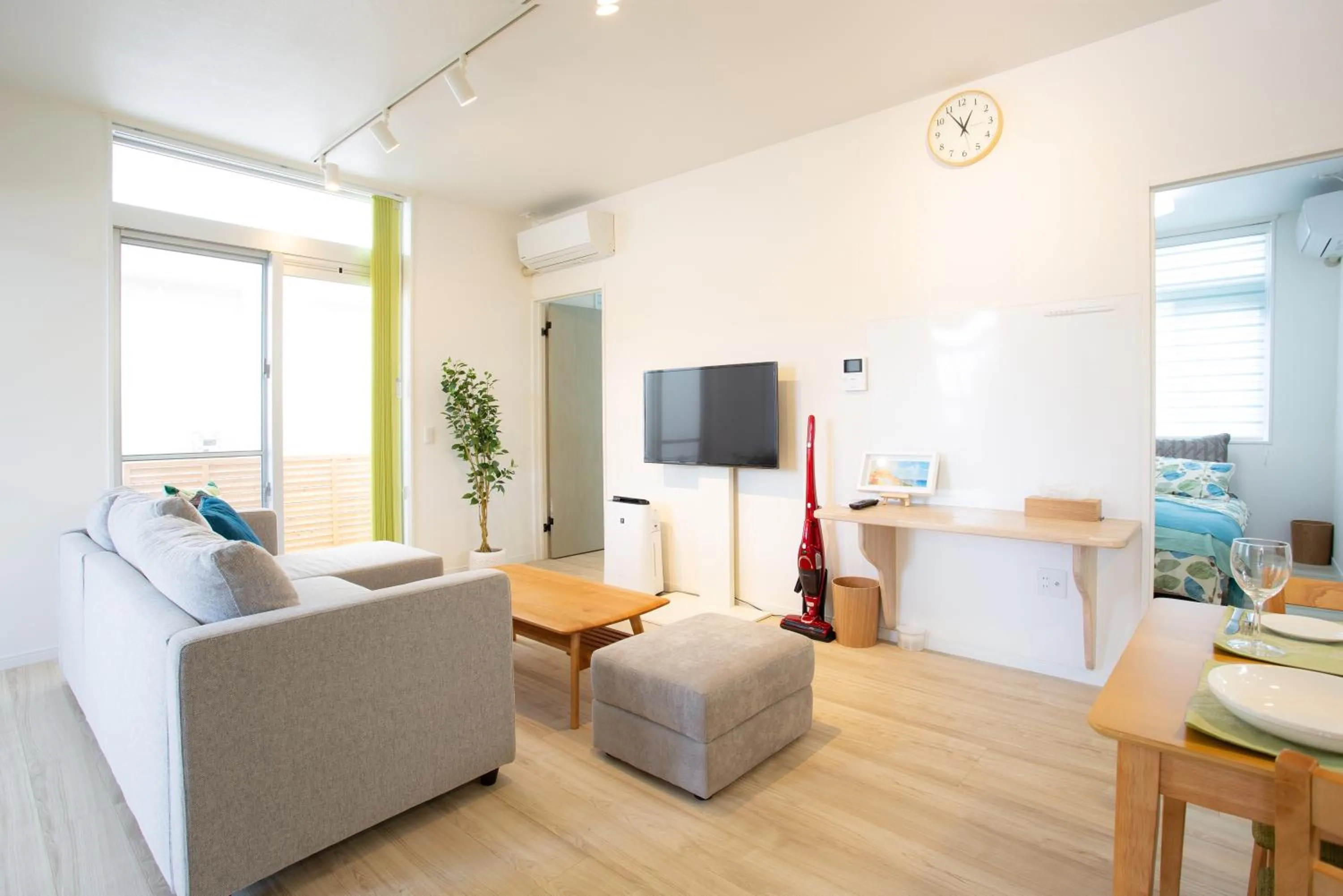 Living room in stylish House URUMA