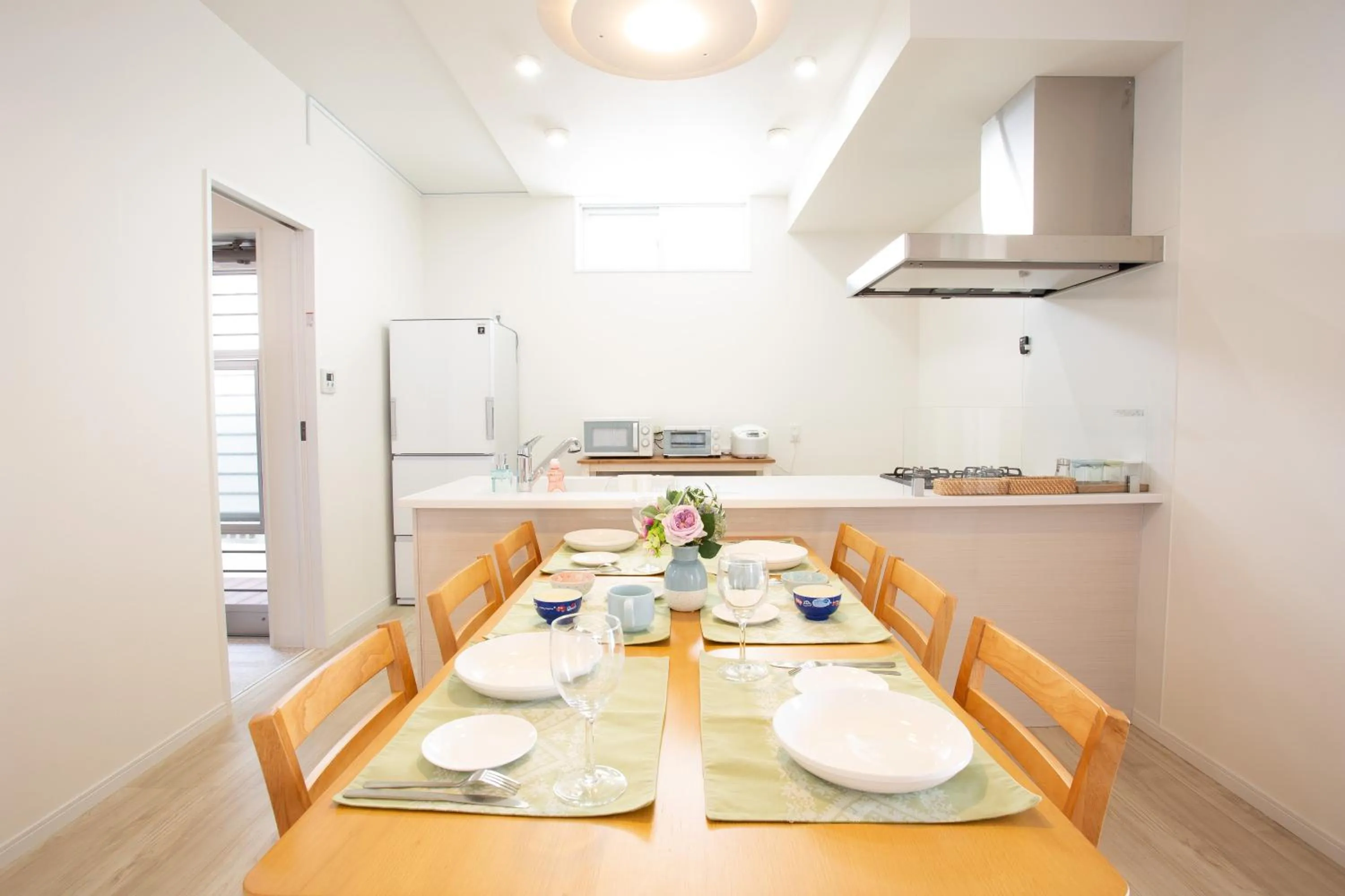 Living room in stylish House URUMA