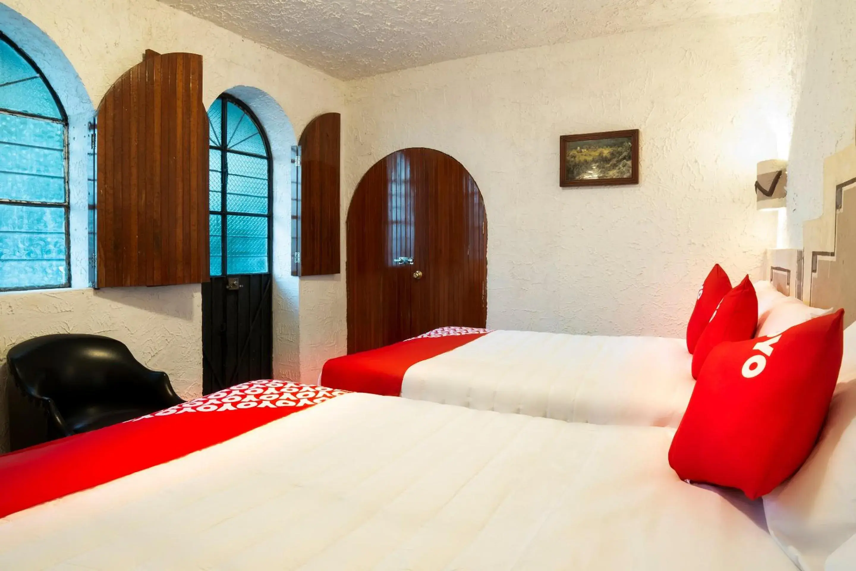 Bedroom, Bed in OYO Posada Astrud,Cuetzalan Bedroom, Bed in OYO Posada Astrud,Cuetzalan