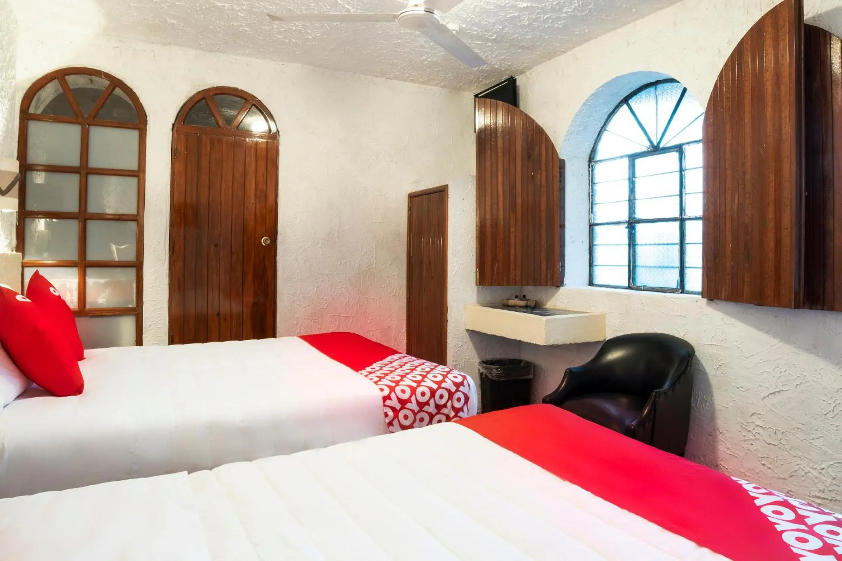 Bedroom, Bed in OYO Posada Astrud,Cuetzalan Bedroom, Bed in OYO Posada Astrud,Cuetzalan