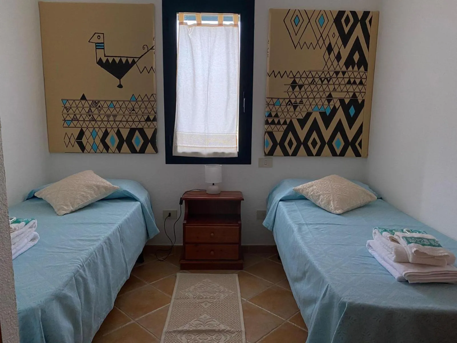 Bed in Agriturismo Lu Branu