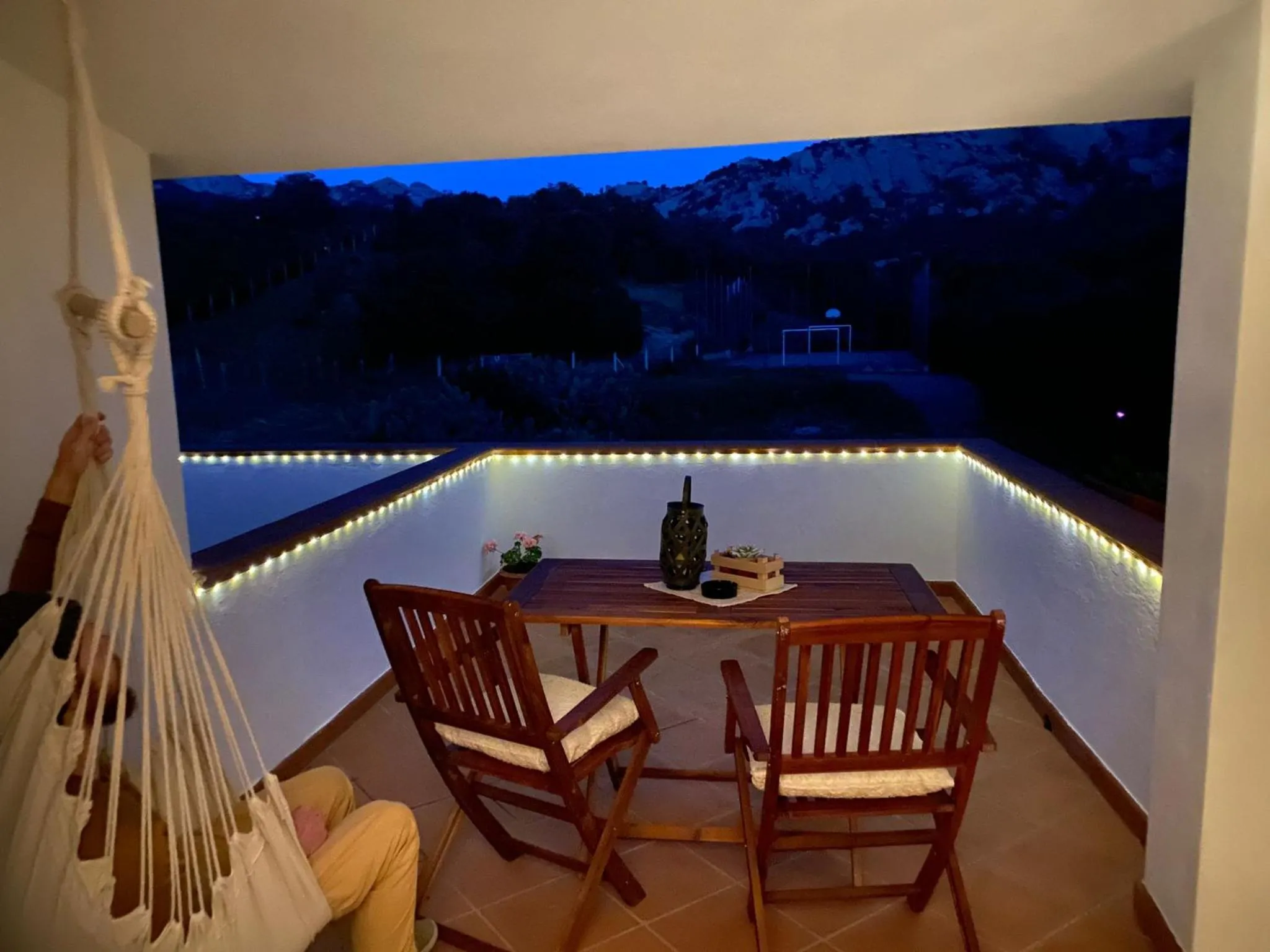 Balcony/Terrace in Agriturismo Lu Branu