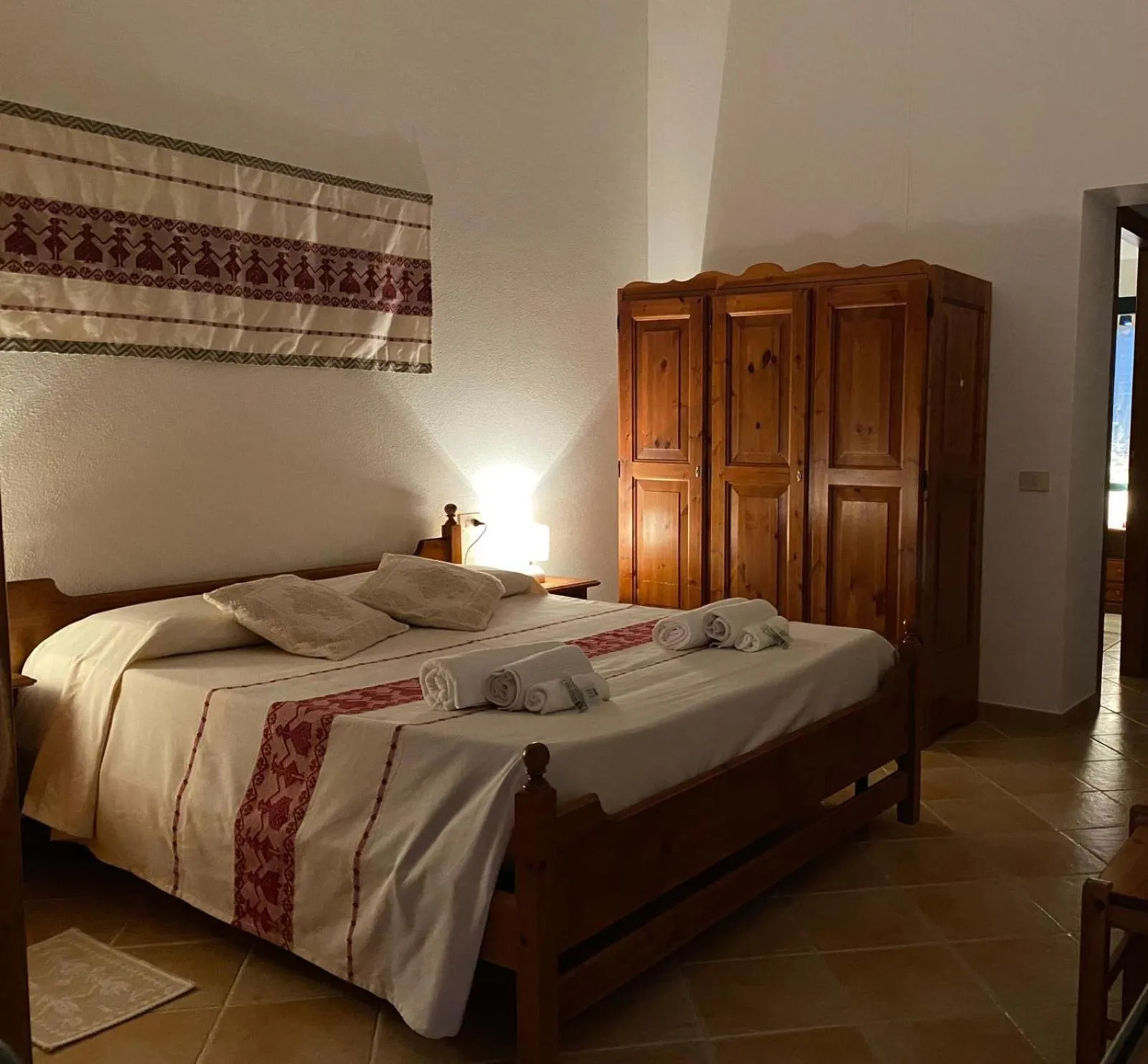 Bed in Agriturismo Lu Branu