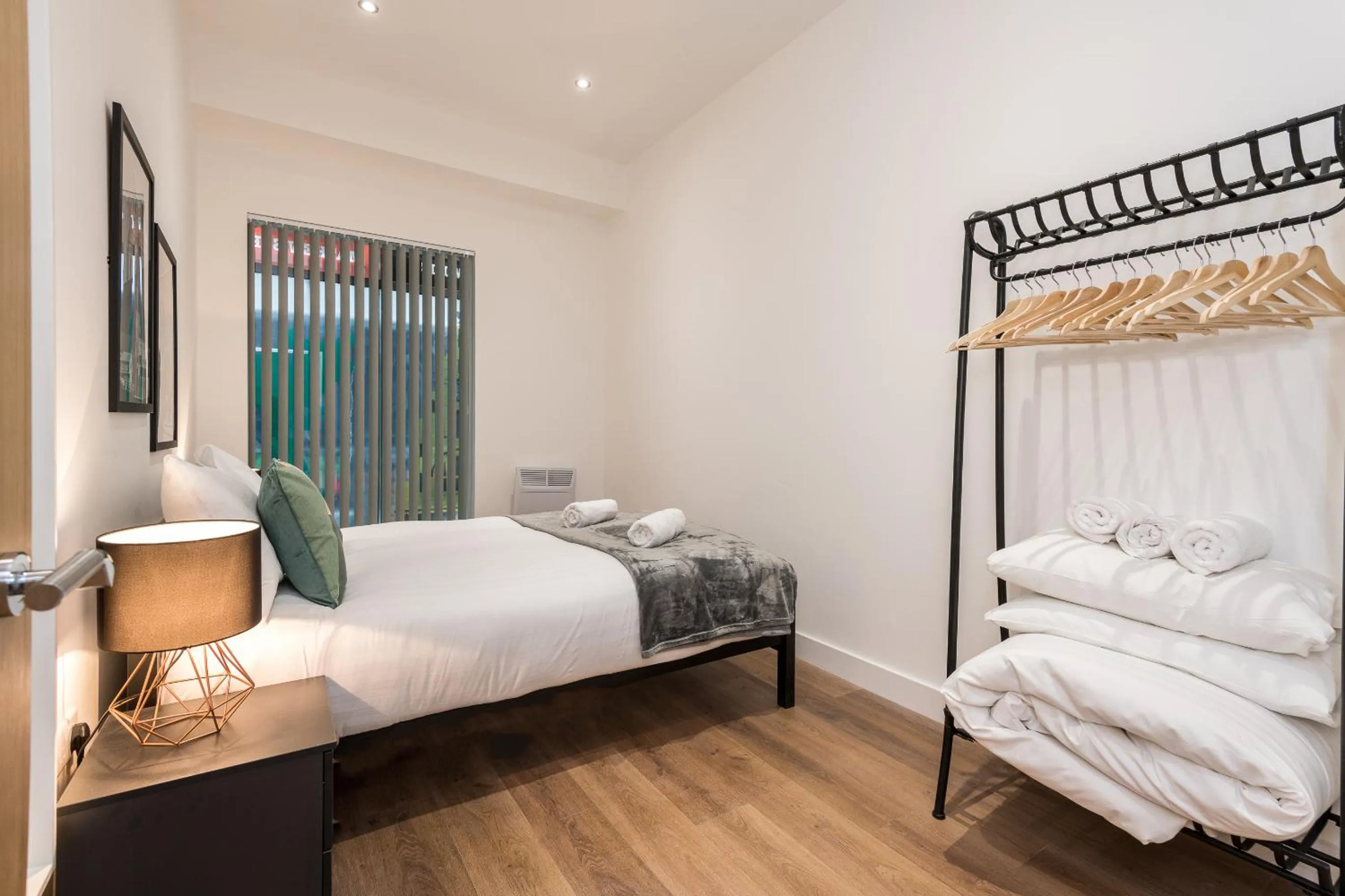 Bed in SGT Peppers Mathew Street Apartments By Happy Days