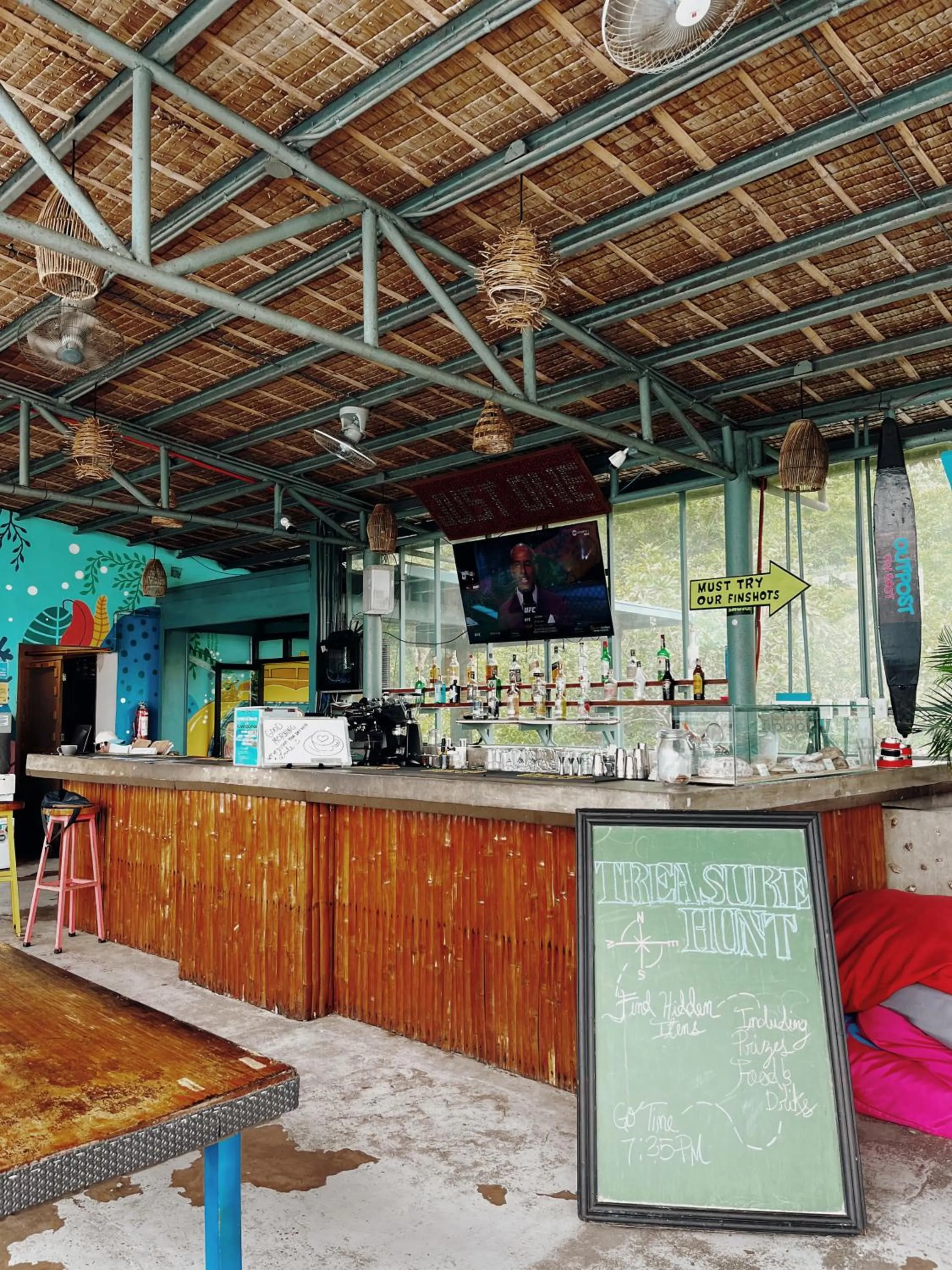 Property building in Outpost Hostel - Coron