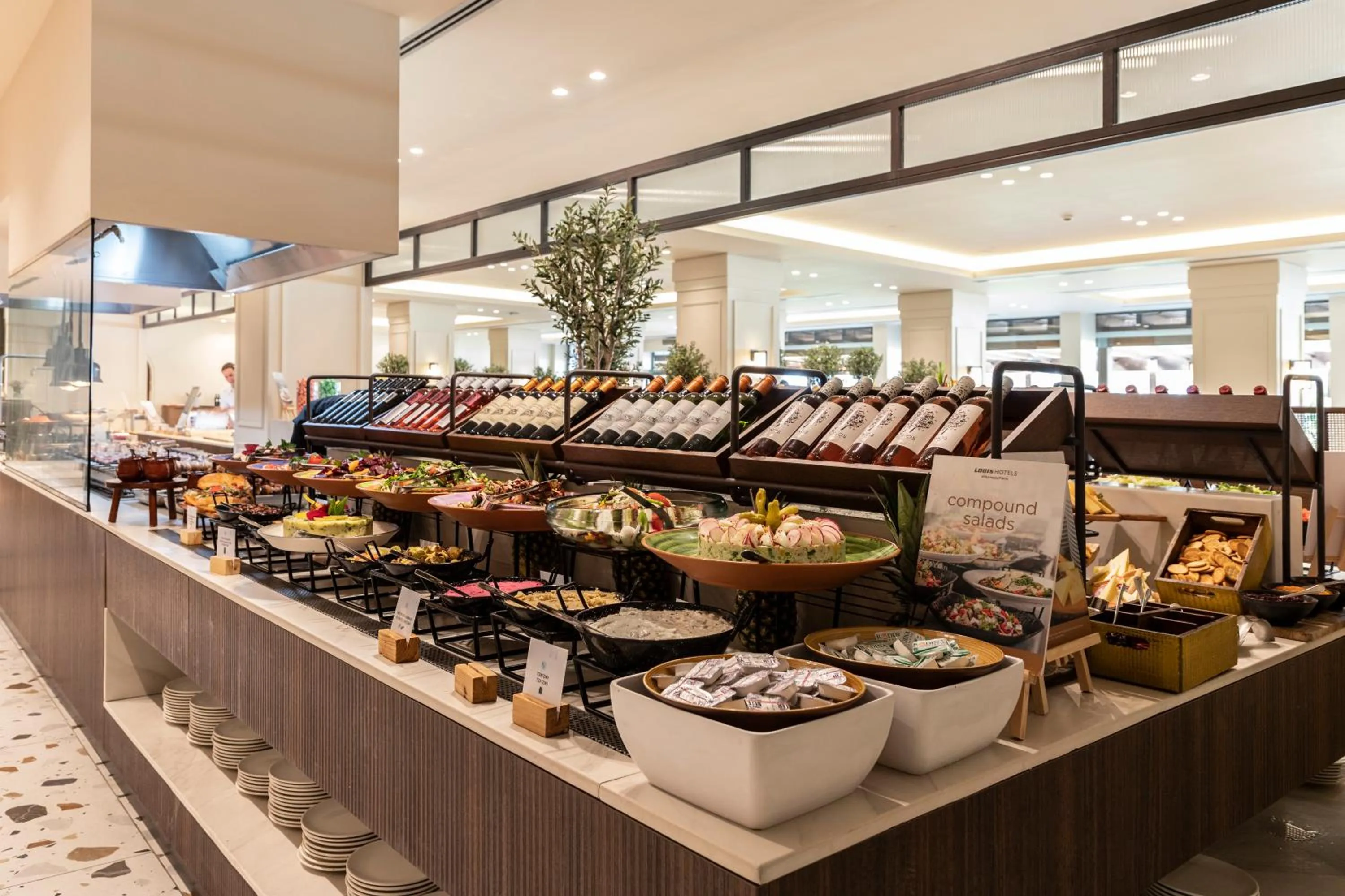 Buffet breakfast in Kerkyra Blue Hotel & Spa by Louis Hotels