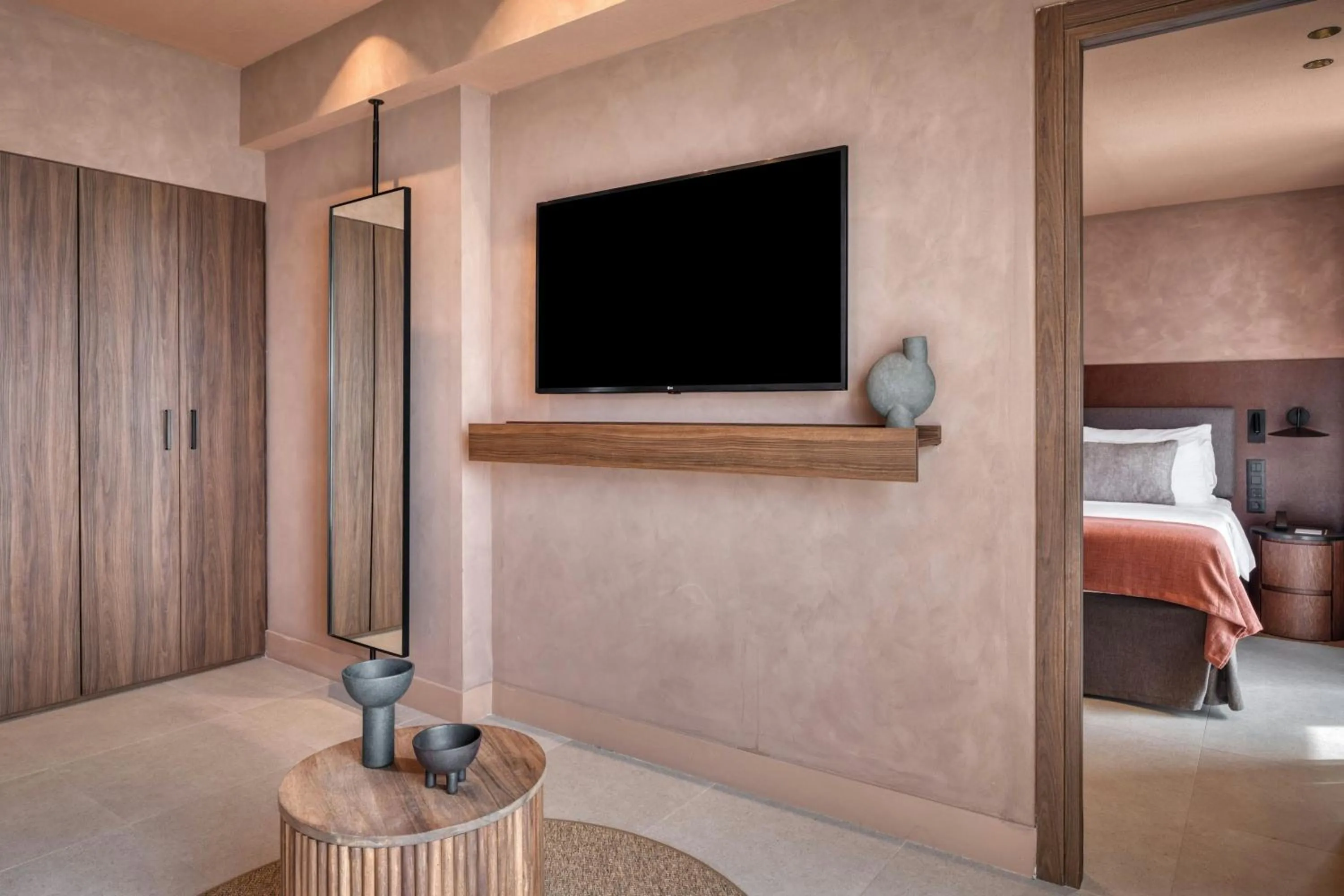 Living room, Bed in Domes of Corfu, Autograph Collection