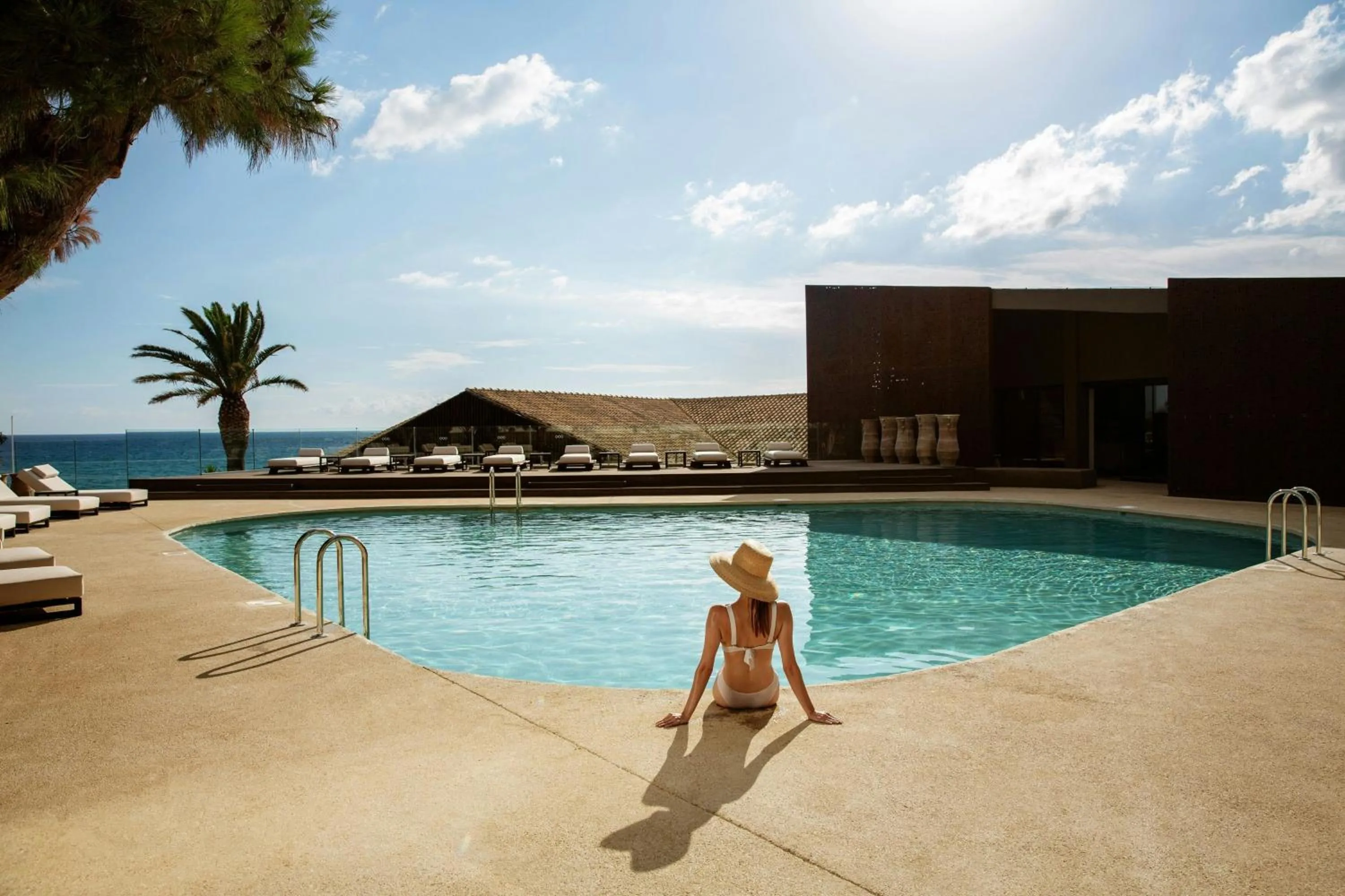 Swimming pool in Domes of Corfu, Autograph Collection