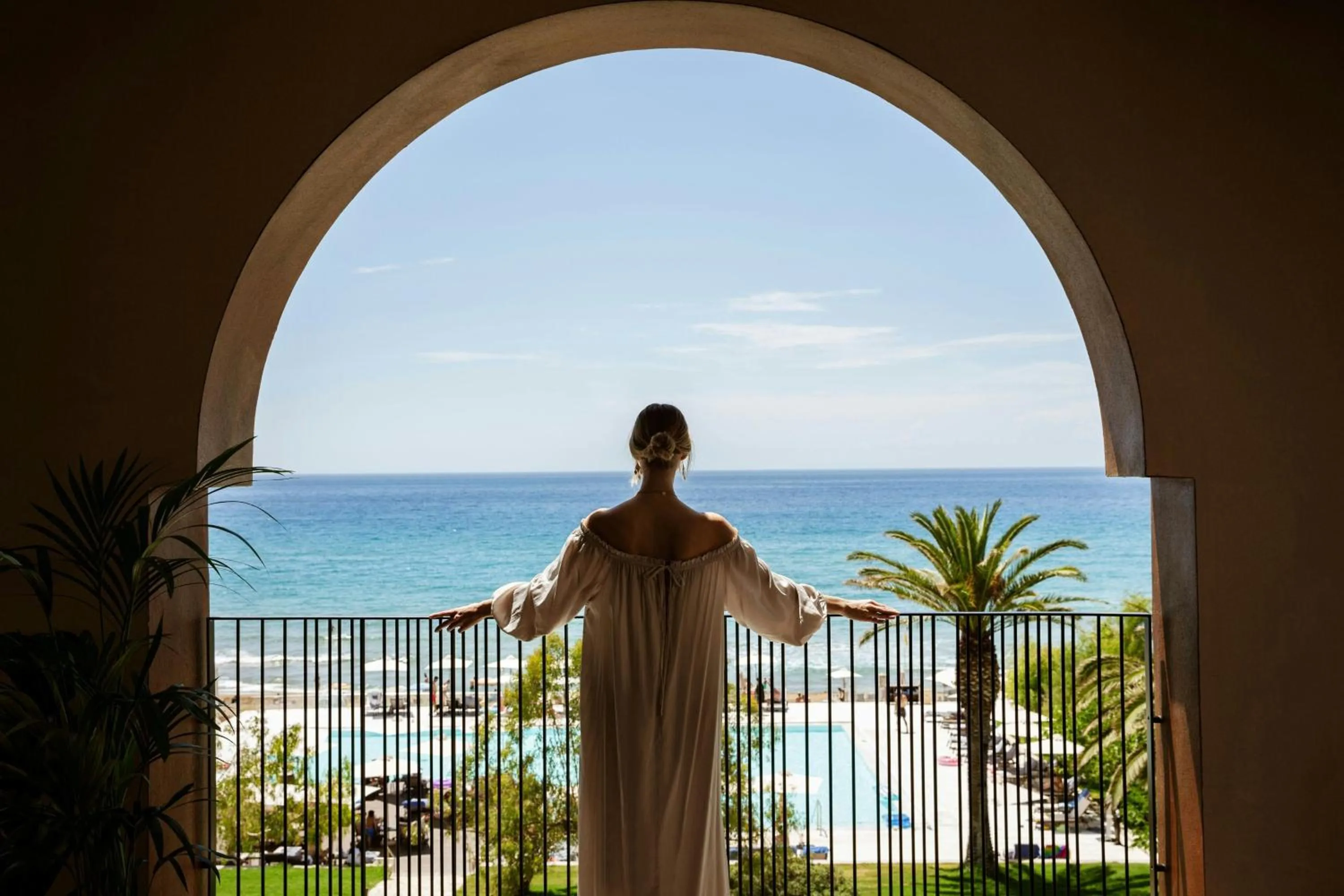 Lobby or reception in Domes of Corfu, Autograph Collection