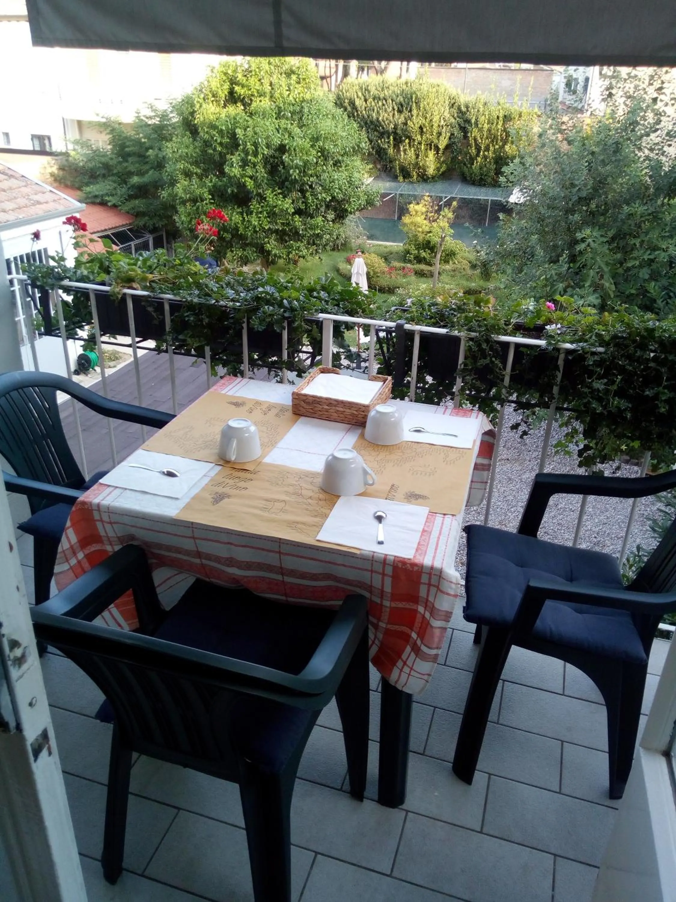 Balcony/Terrace in Ad Astra Rooms