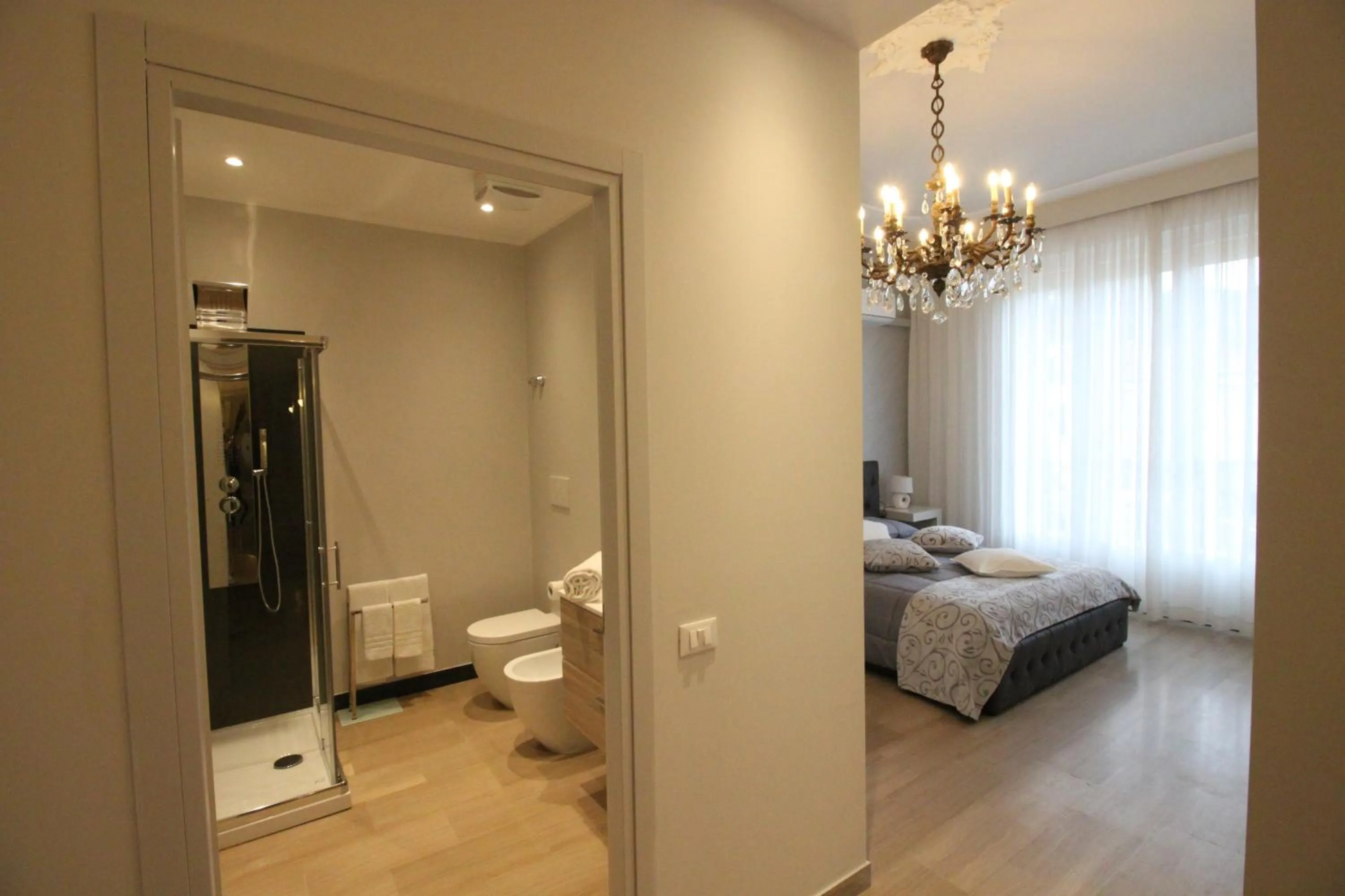 Bed in Ad Astra Rooms