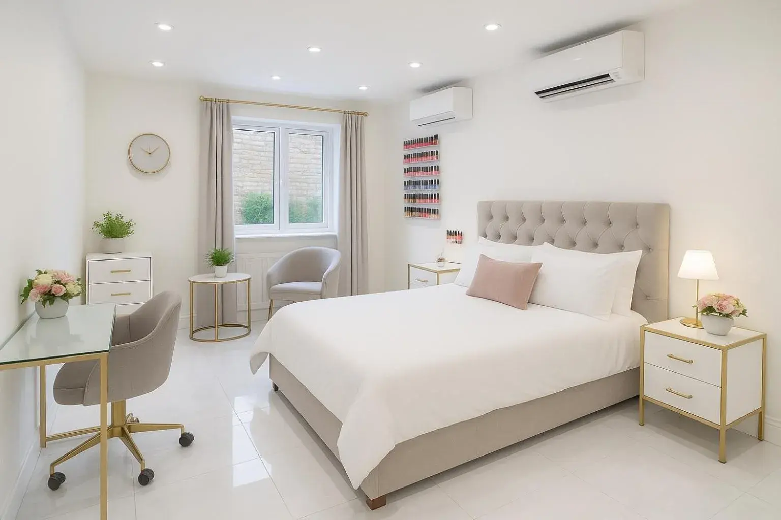 Bed in The Hadley Hotel Bed in The Hadley Hotel