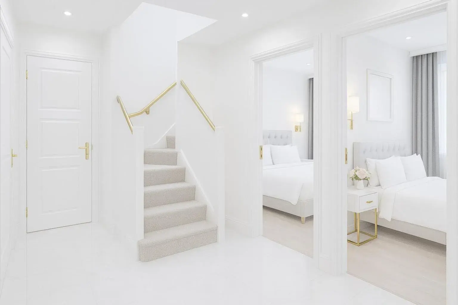 Bed in The Hadley Hotel Bed in The Hadley Hotel