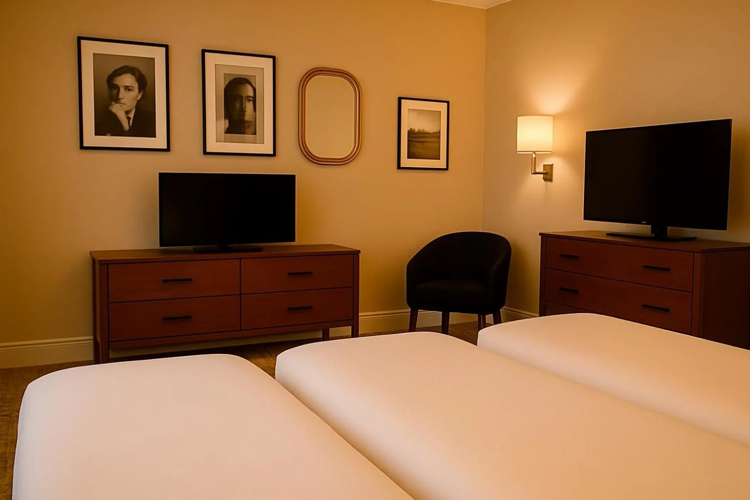 Bed in The Hadley Hotel