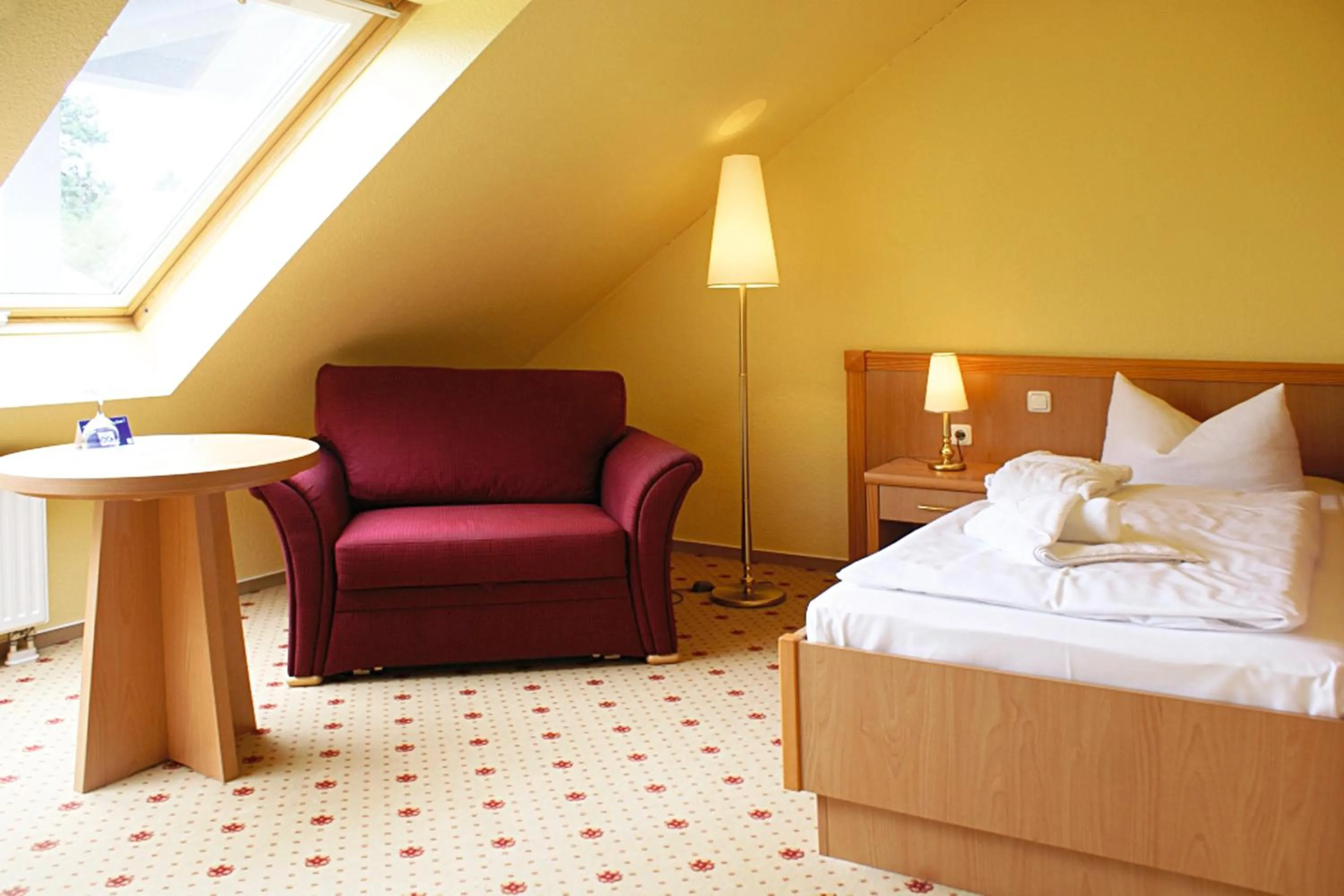 Bed in Ostseehotel Villen im Park - ein Rovell Hotel