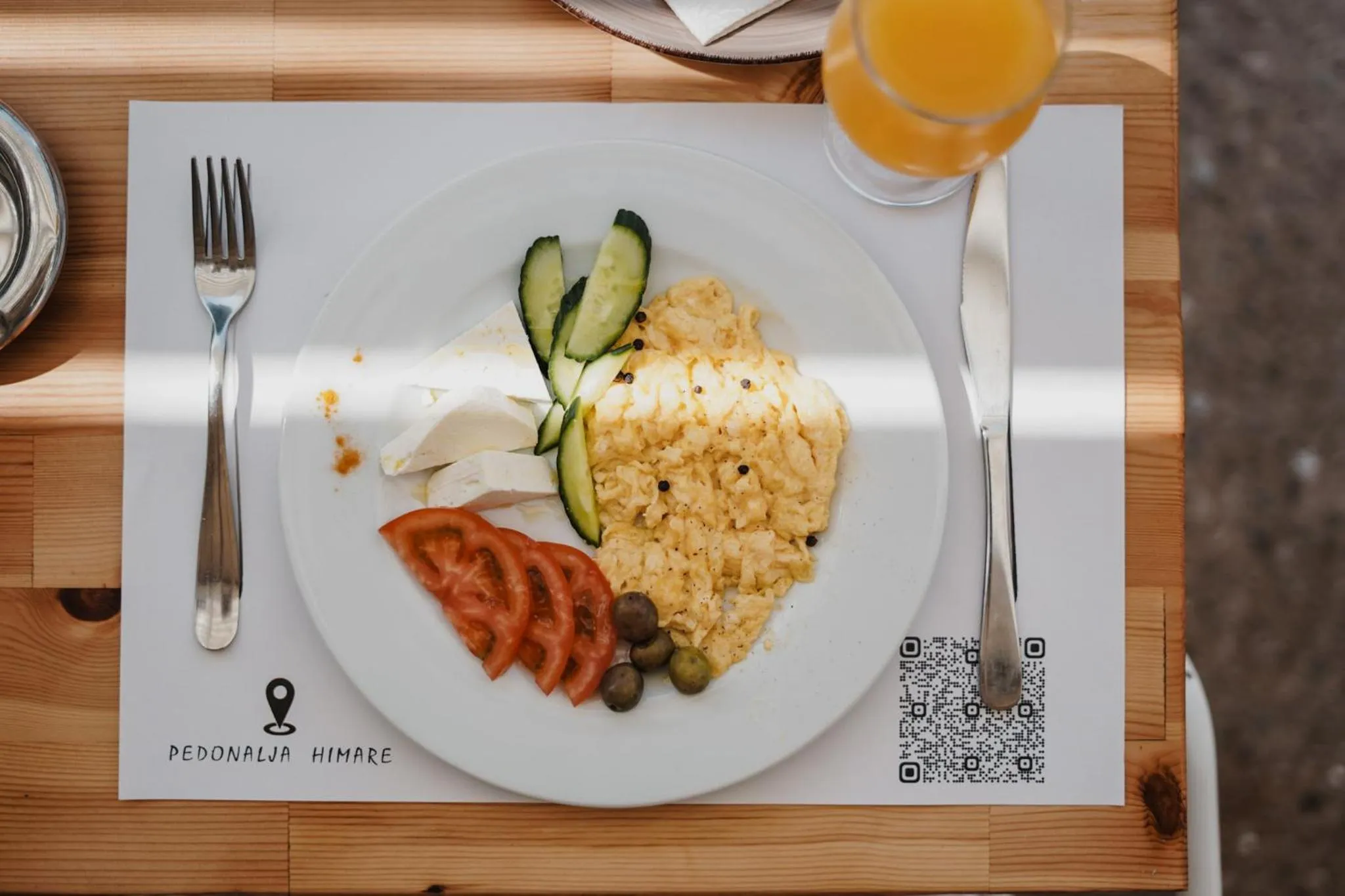 Food and drinks in Himara 28 Hotel