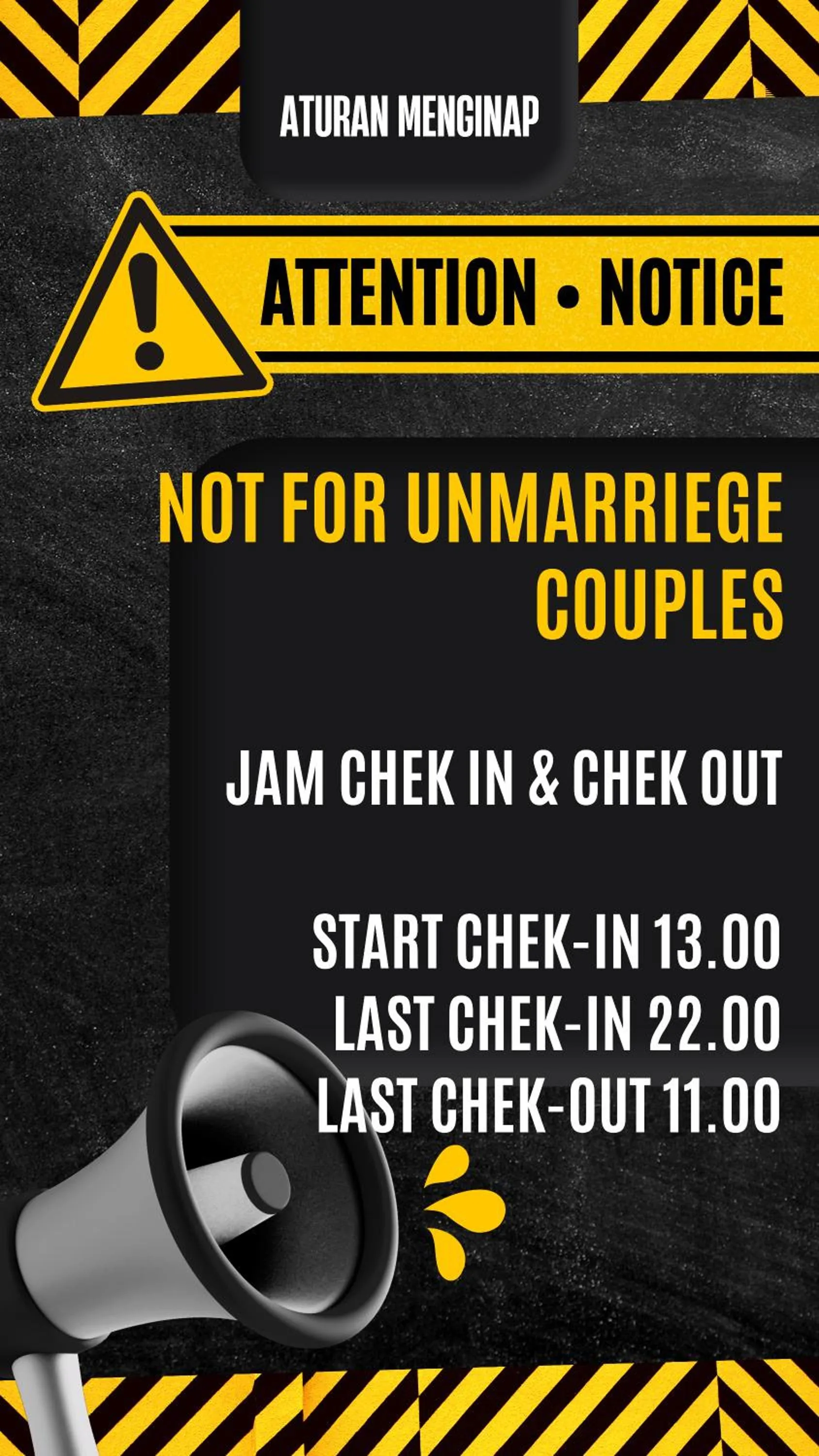 Logo/Certificate/Sign in Kost Harian Semarang Murah