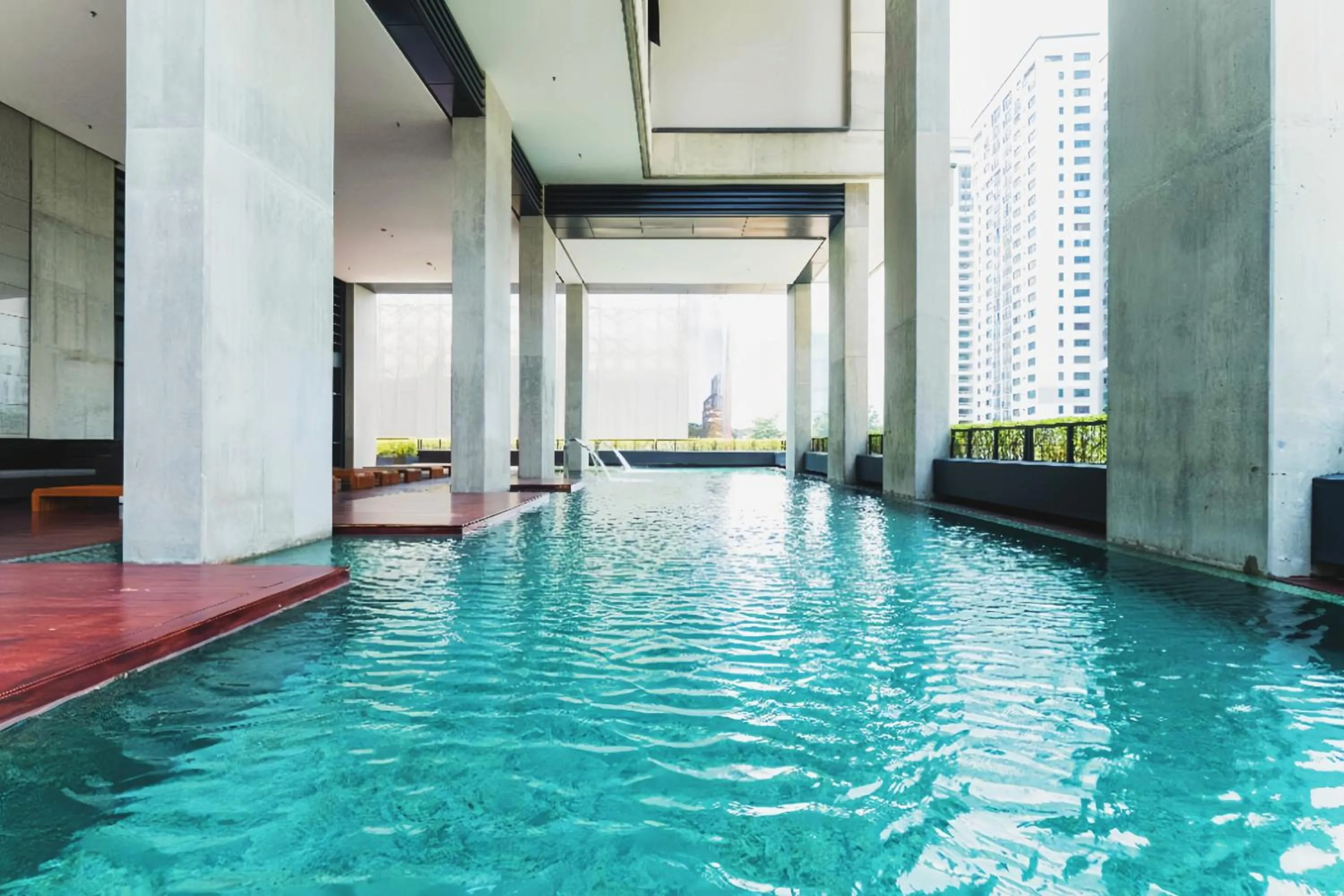Swimming pool in Arcoris Mont Kiara