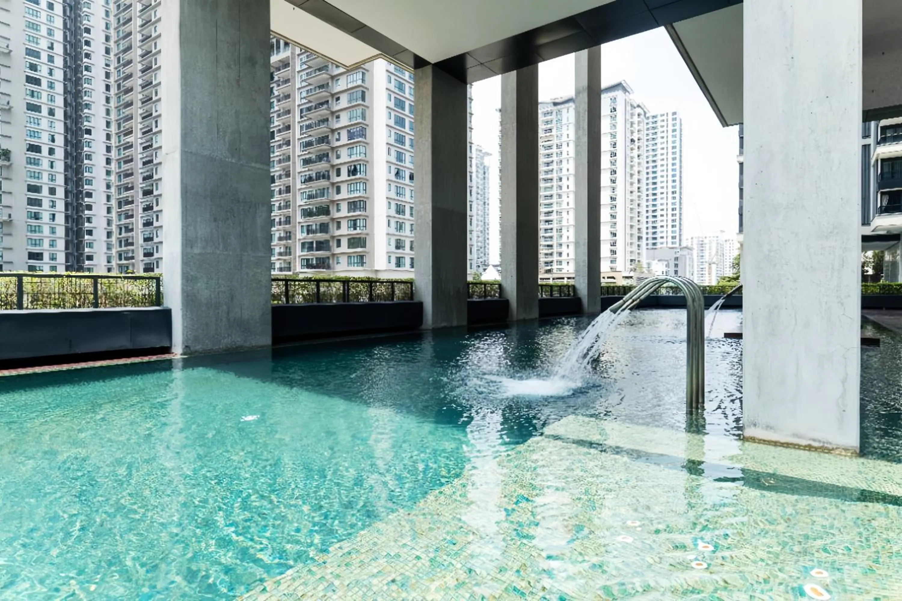 Swimming pool in Arcoris Mont Kiara