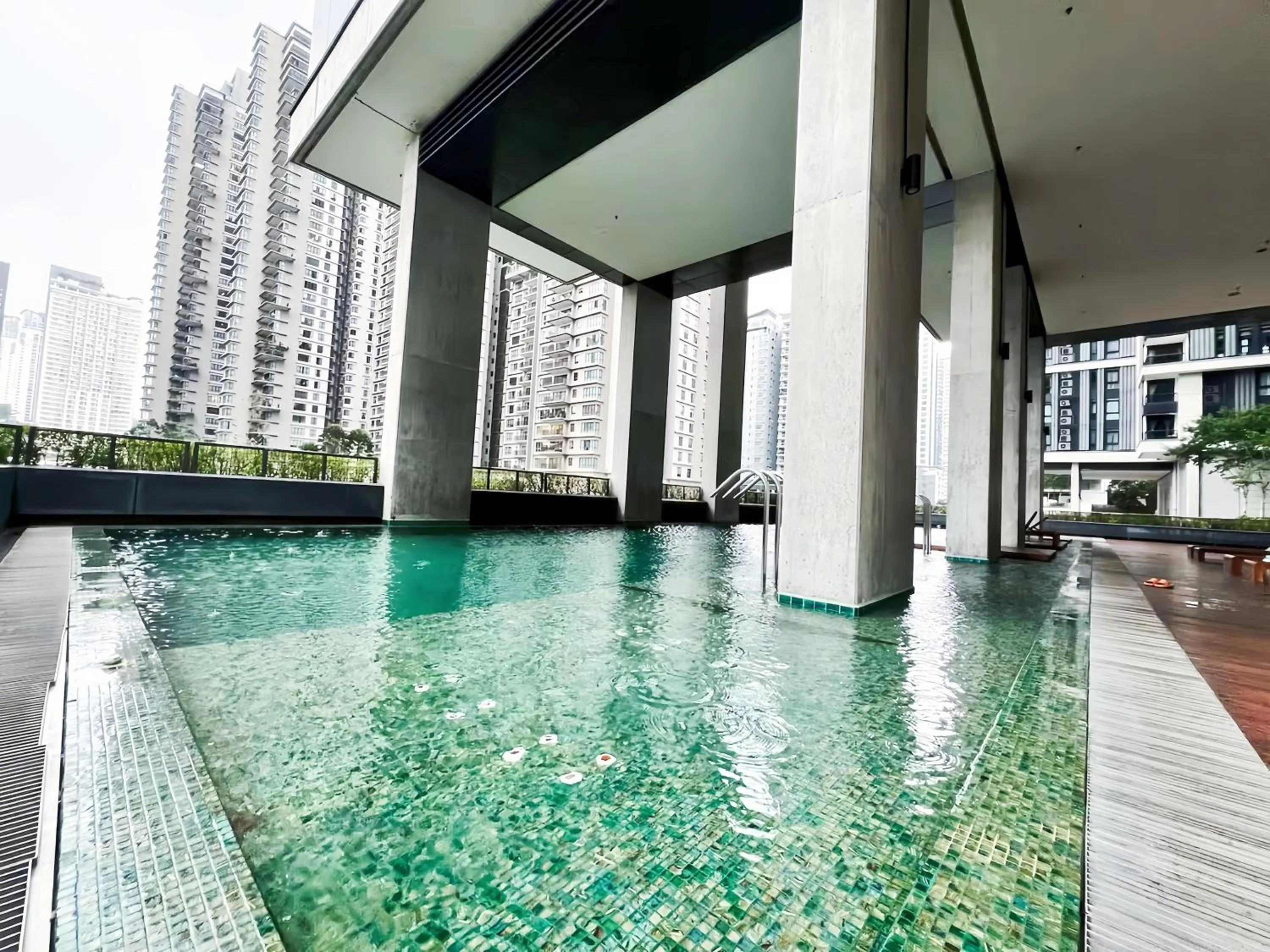 Swimming pool in Arcoris Mont Kiara