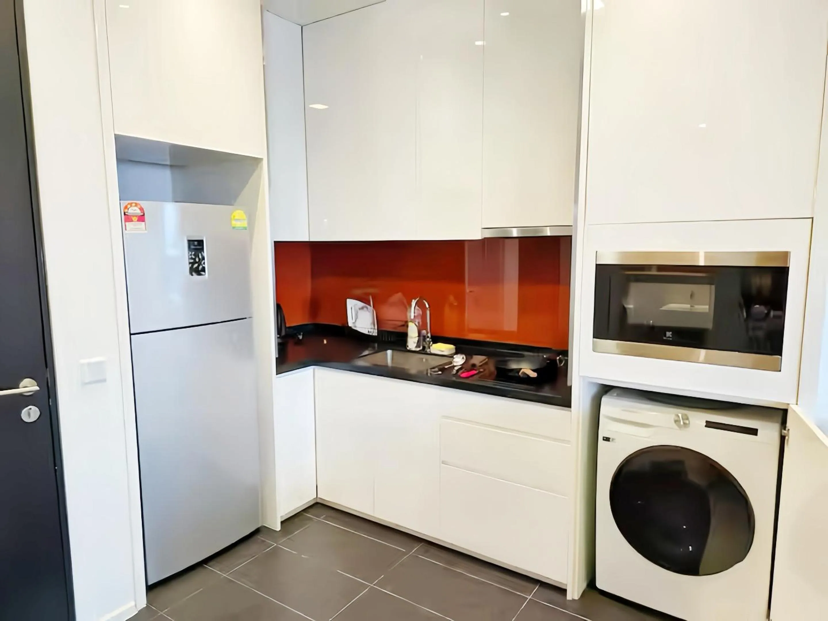 Kitchen or kitchenette in Arcoris Mont Kiara