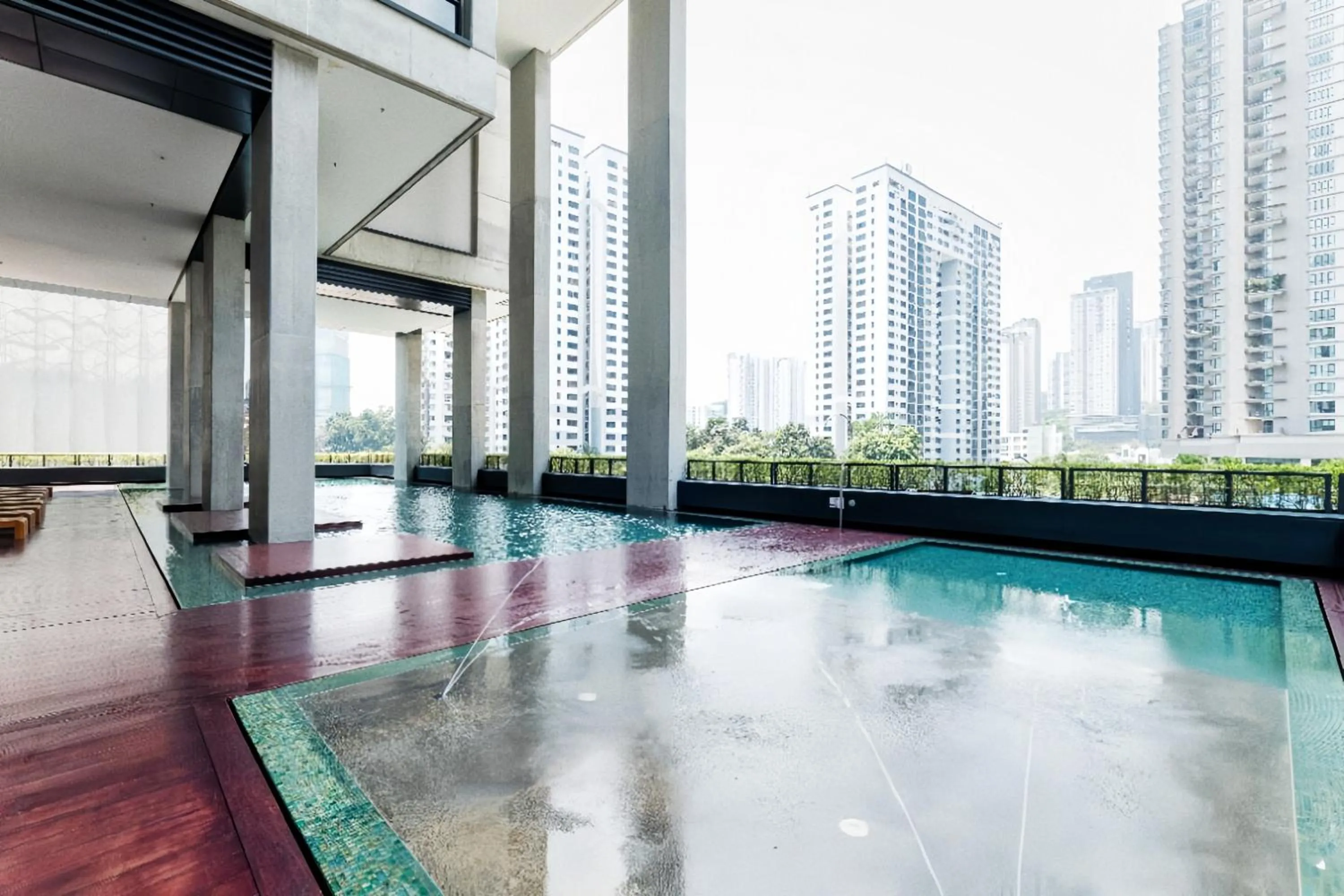 Swimming pool in Arcoris Mont Kiara