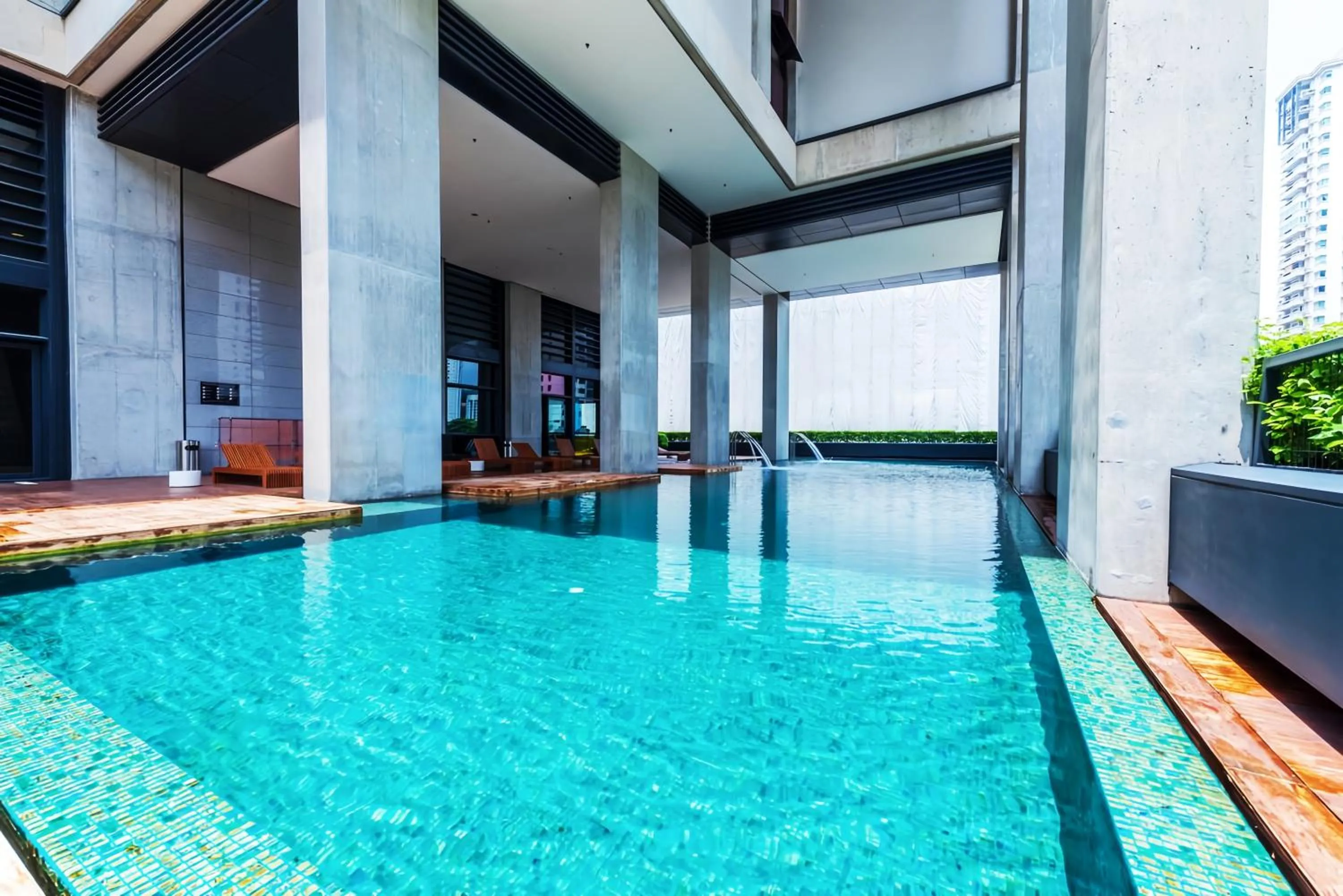 Swimming pool in Arcoris Mont Kiara