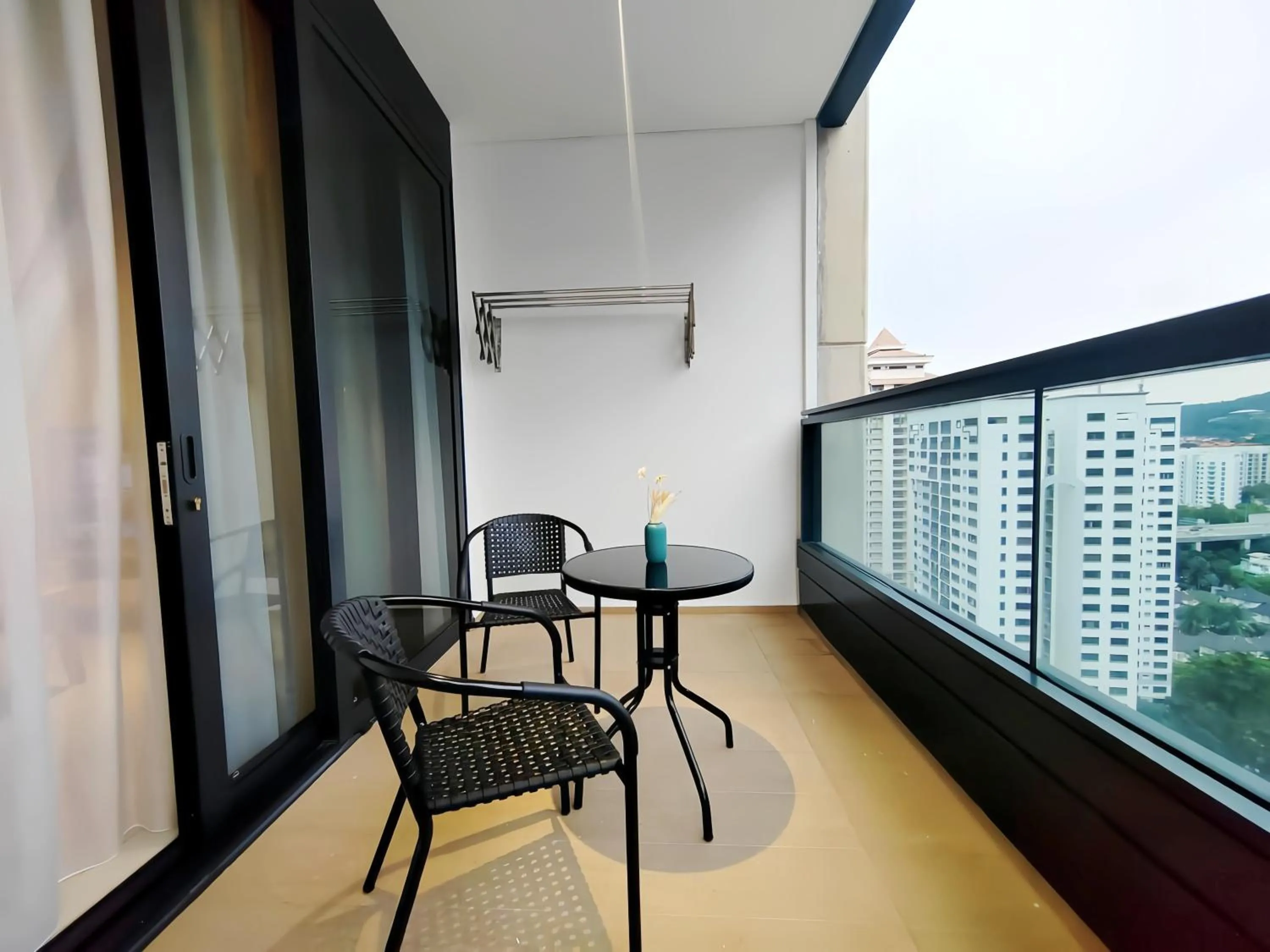 Balcony/Terrace in Arcoris Mont Kiara