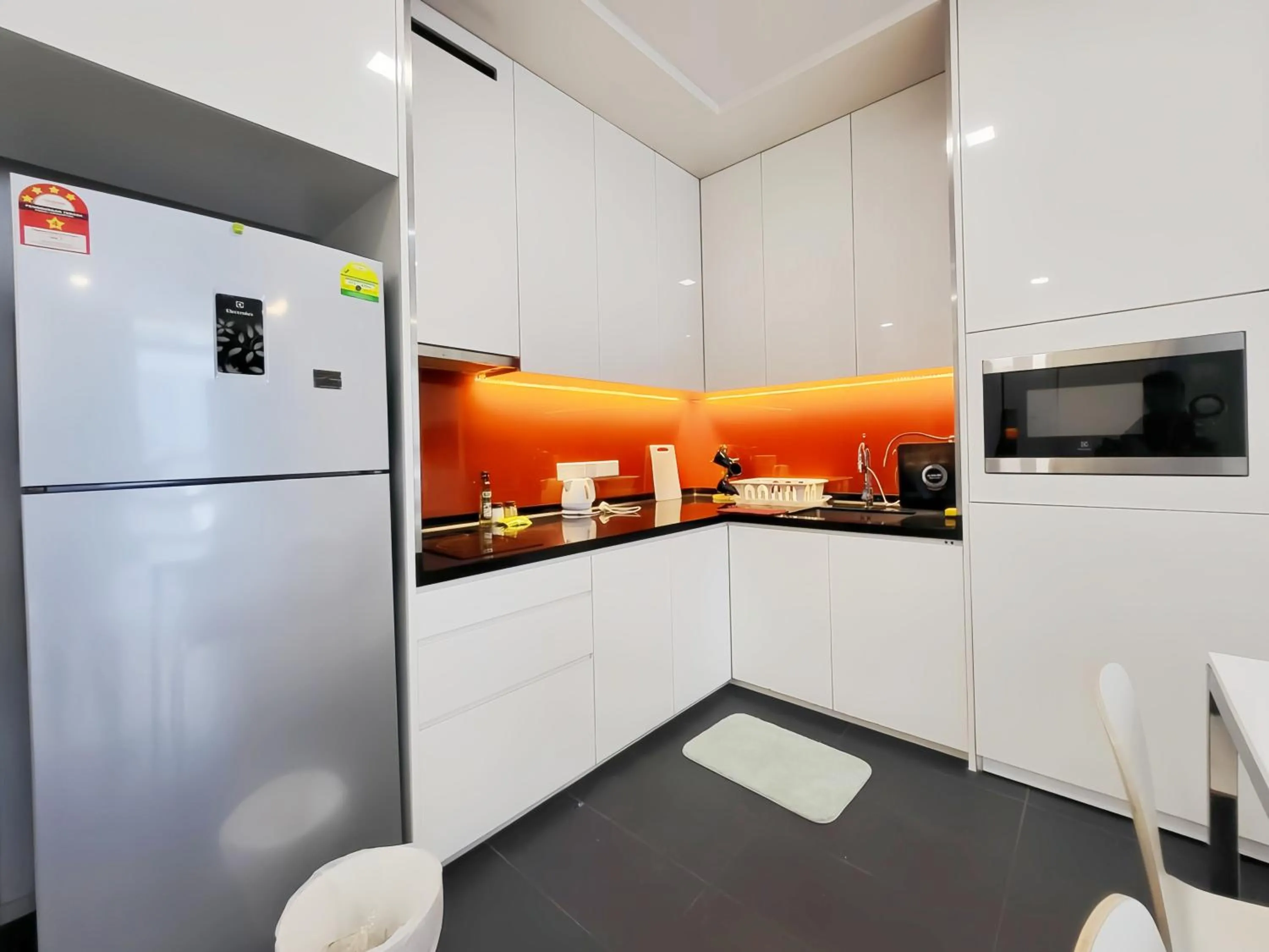 Kitchen or kitchenette in Arcoris Mont Kiara